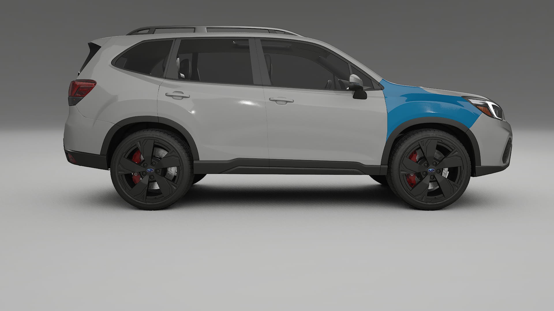 Subaru Forester V SK prefacelift PPF Fólie | CrystalGuard Transparentní TPU PPF Kompletní Pre-cut Kit