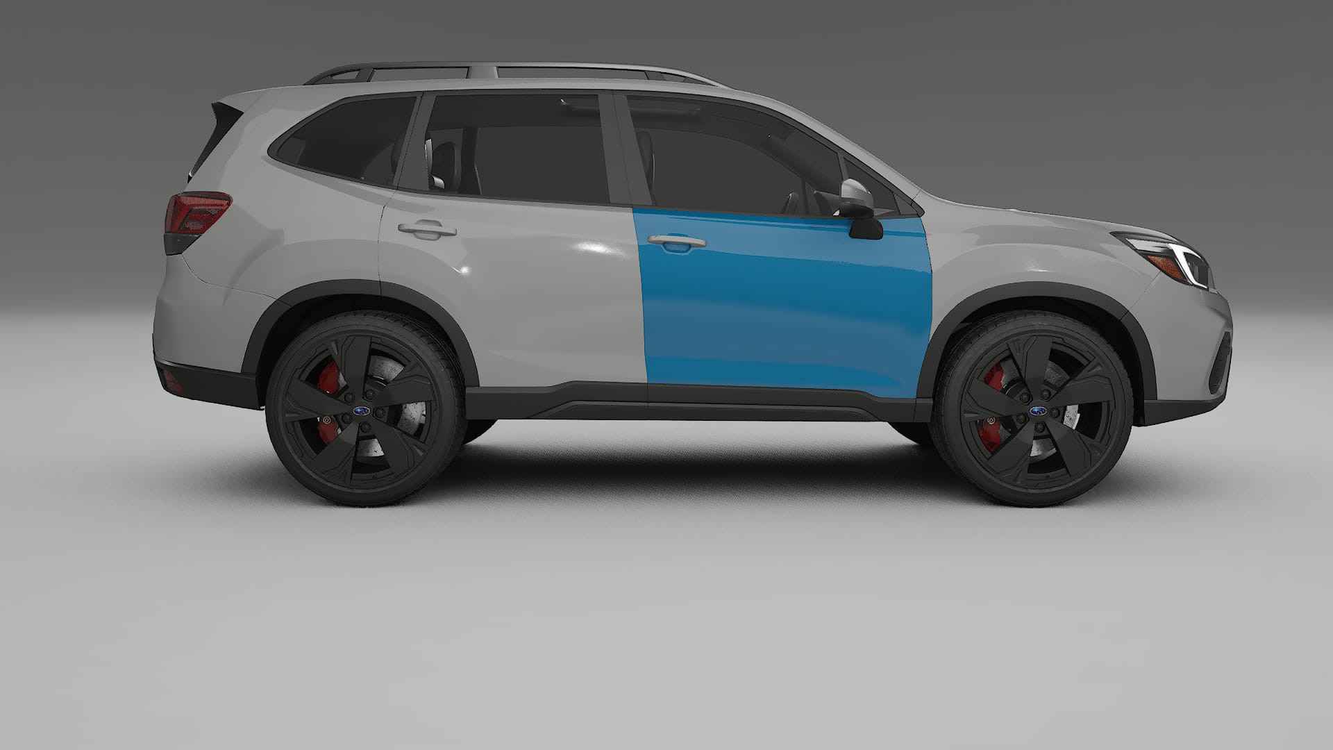 Subaru Forester V SK prefacelift PPF Fólie | CrystalGuard Transparentní TPU PPF Kompletní Pre-cut Kit