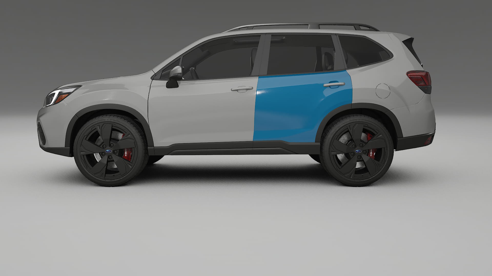 Subaru Forester V SK prefacelift PPF Fólie | CrystalGuard Transparentní TPU PPF Kompletní Pre-cut Kit