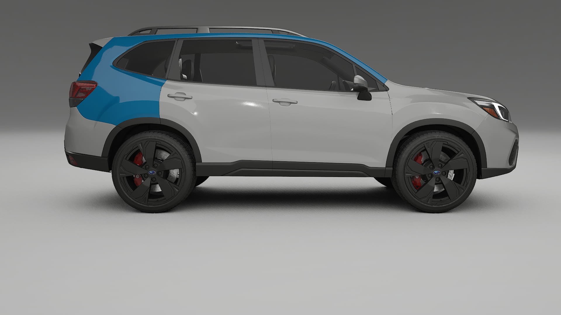 Subaru Forester V SK prefacelift PPF Fólie | CrystalGuard Transparentní TPU PPF Kompletní Pre-cut Kit