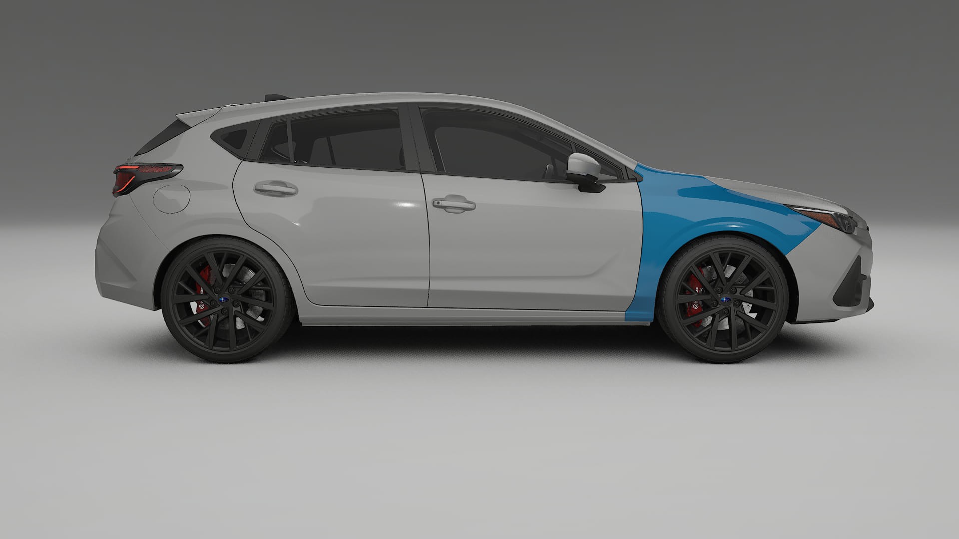 Subaru Impreza GU PPF Fólie | CrystalGuard Transparentní TPU PPF Kompletní Pre-cut Kit