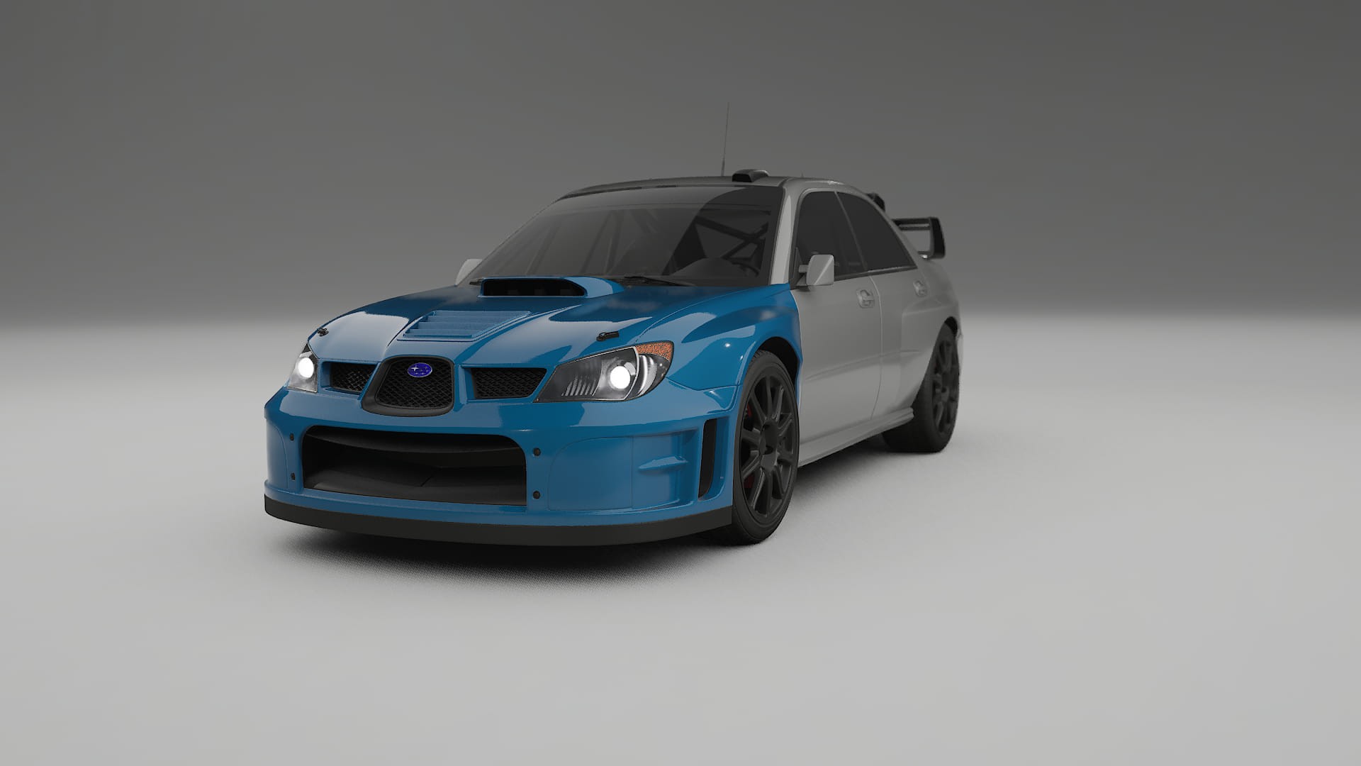 Subaru Impreza WRC GD PPF Fólie | CrystalGuard Transparentní TPU PPF Kompletní Pre-cut Kit