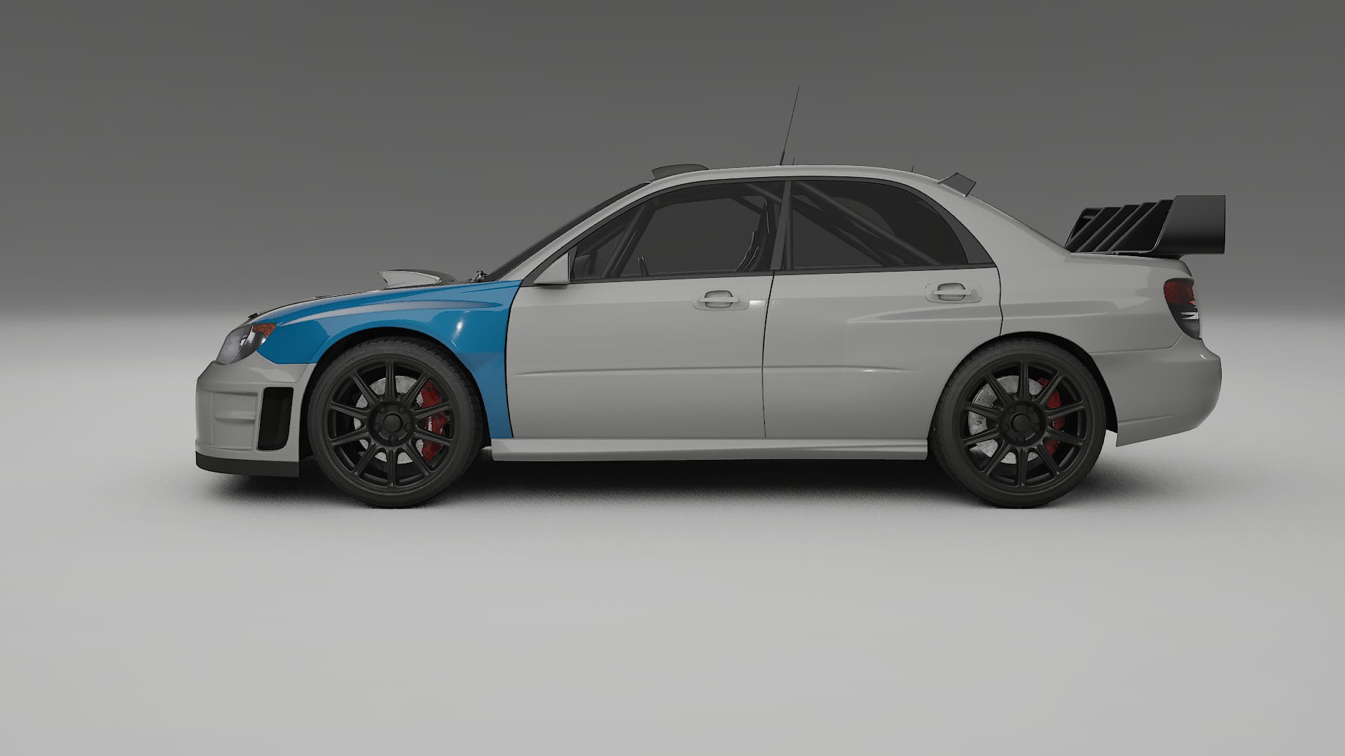 Subaru Impreza WRC GD PPF Fólie | CrystalGuard Transparentní TPU PPF Kompletní Pre-cut Kit