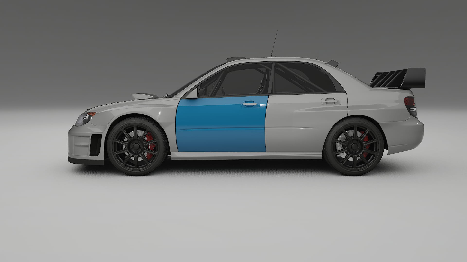Subaru Impreza WRC GD PPF Fólie | CrystalGuard Transparentní TPU PPF Kompletní Pre-cut Kit