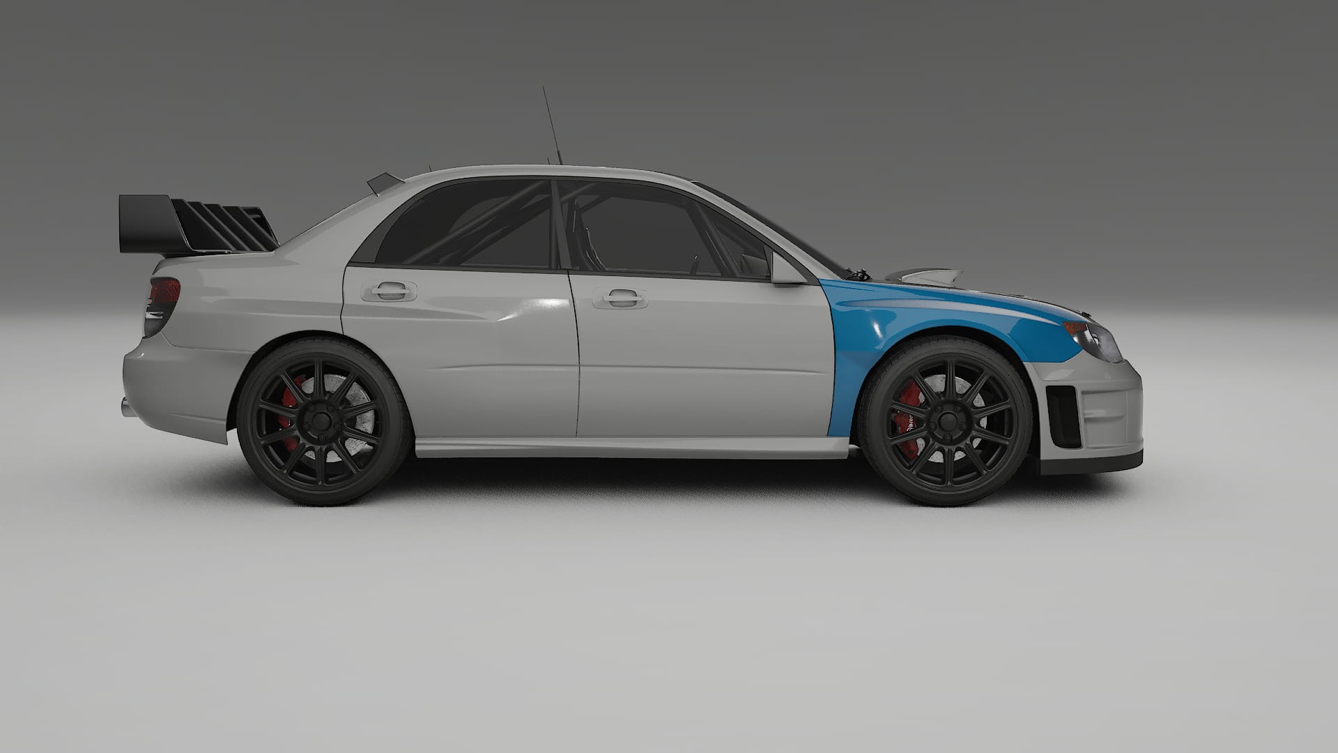 Subaru Impreza WRC GD PPF Fólie | CrystalGuard Transparentní TPU PPF Kompletní Pre-cut Kit