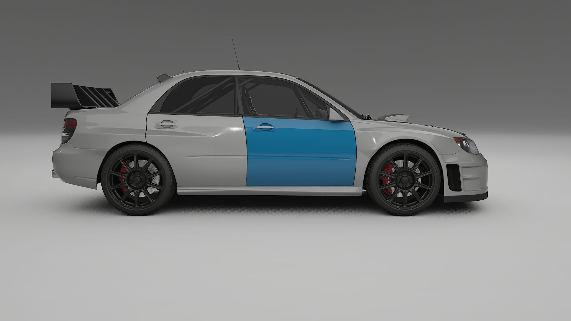 Subaru Impreza WRC GD PPF Fólie | CrystalGuard Transparentní TPU PPF Kompletní Pre-cut Kit