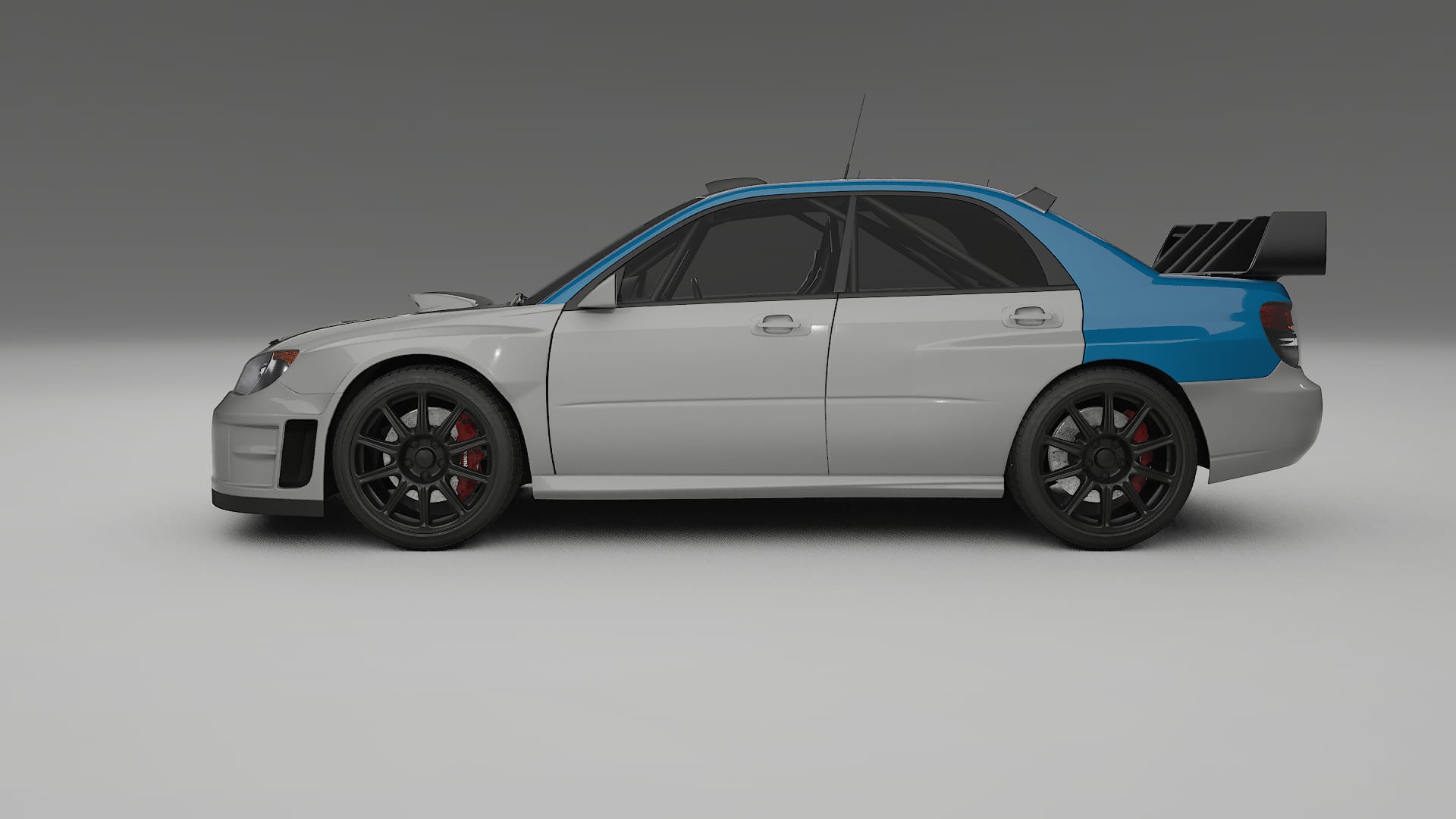 Subaru Impreza WRC GD PPF Fólie | CrystalGuard Transparentní TPU PPF Kompletní Pre-cut Kit