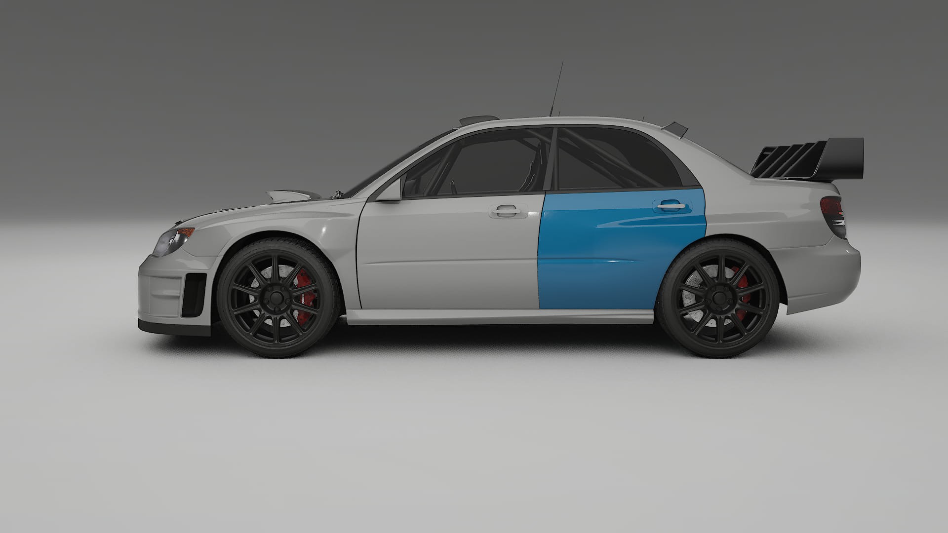 Subaru Impreza WRC GD PPF Fólie | CrystalGuard Transparentní TPU PPF Kompletní Pre-cut Kit