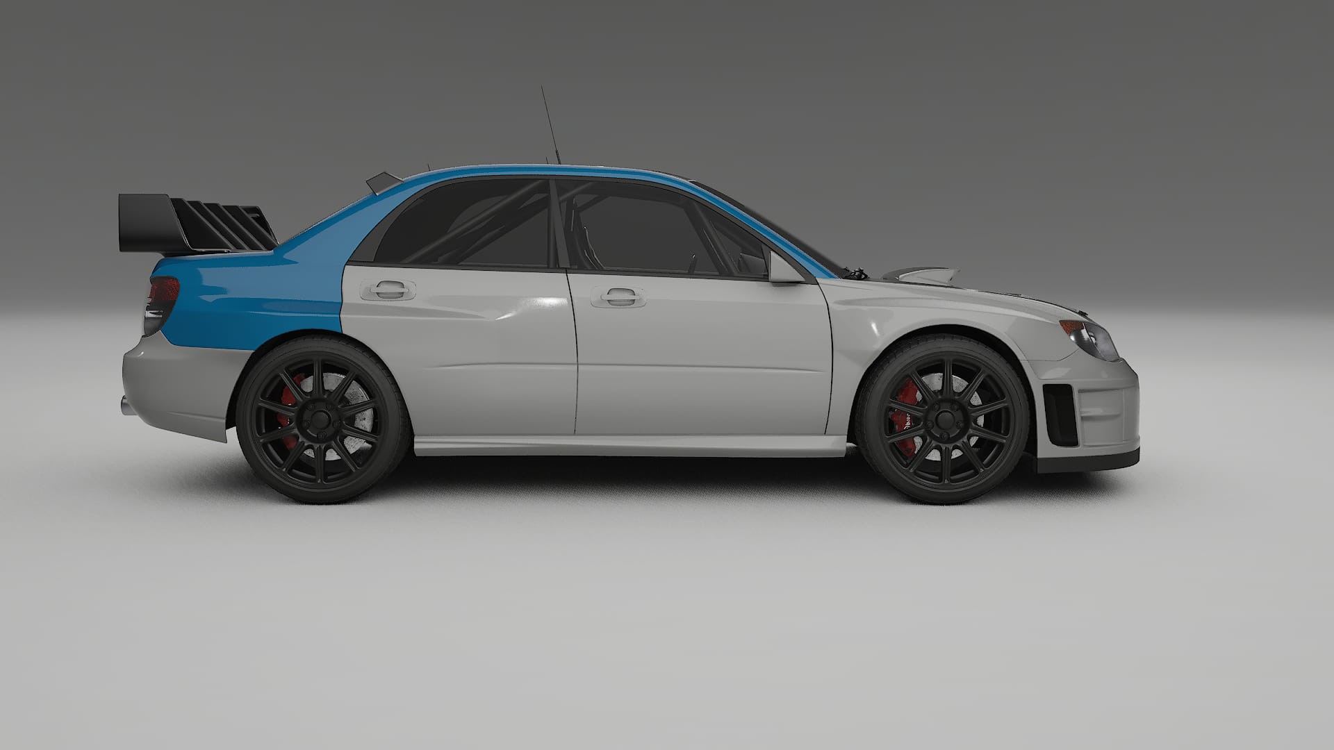 Subaru Impreza WRC GD PPF Fólie | CrystalGuard Transparentní TPU PPF Kompletní Pre-cut Kit