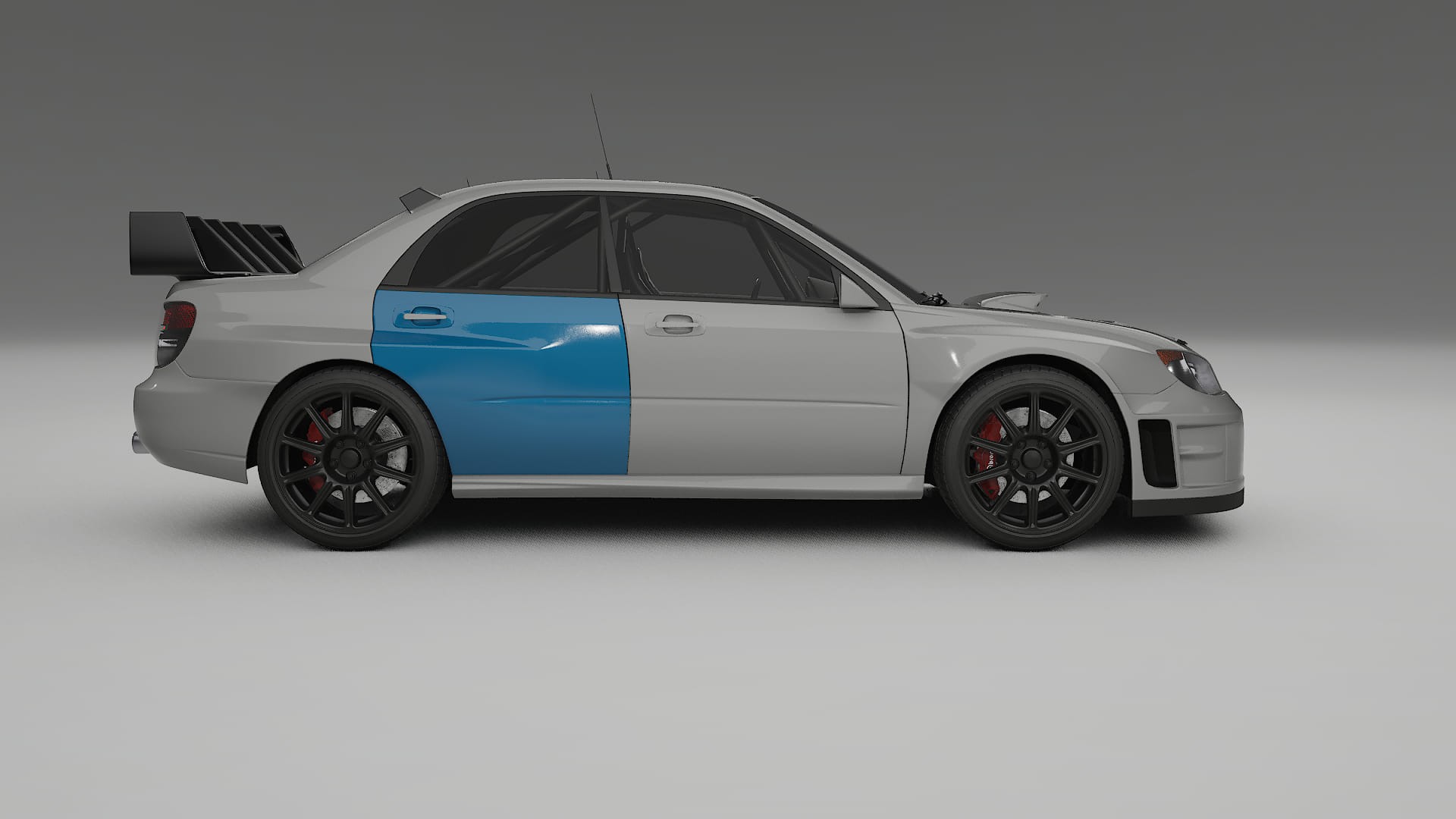 Subaru Impreza WRC GD PPF Fólie | CrystalGuard Transparentní TPU PPF Kompletní Pre-cut Kit