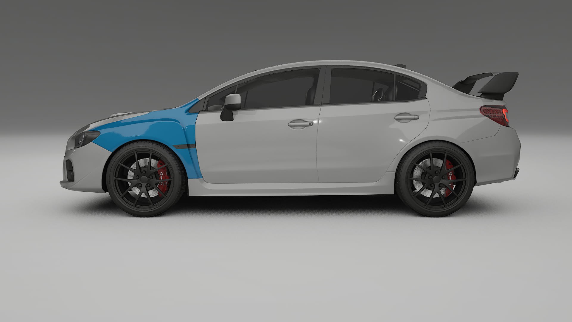 Subaru Impreza WRX Sti VA prefacelift PPF Fólie | CrystalGuard Transparentní TPU PPF Kompletní Pre-cut Kit