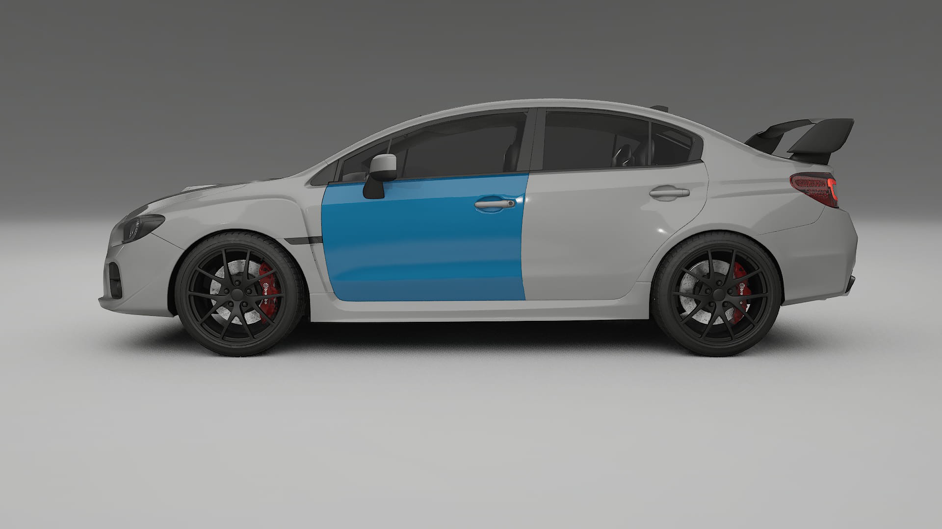 Subaru Impreza WRX Sti VA prefacelift PPF Fólie | CrystalGuard Transparentní TPU PPF Kompletní Pre-cut Kit