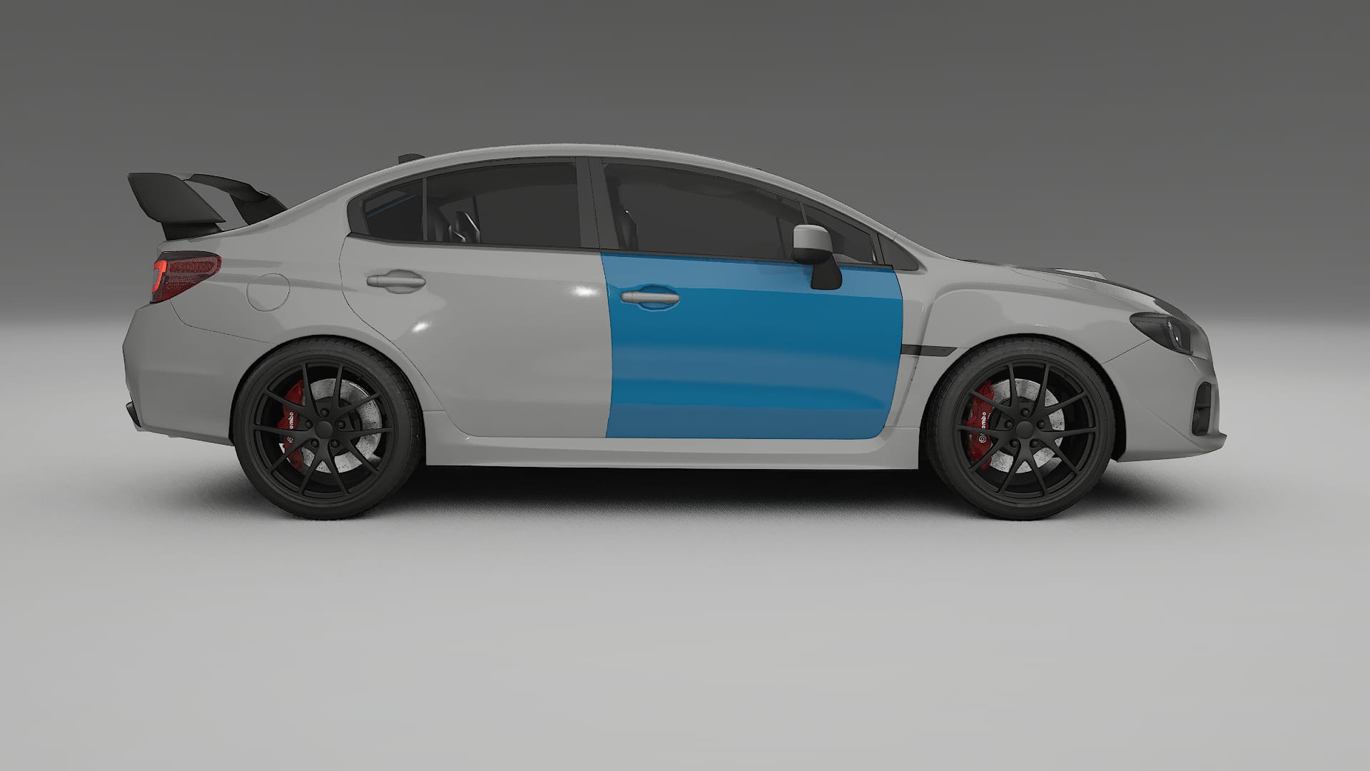 Subaru Impreza WRX Sti VA prefacelift PPF Fólie | CrystalGuard Transparentní TPU PPF Kompletní Pre-cut Kit