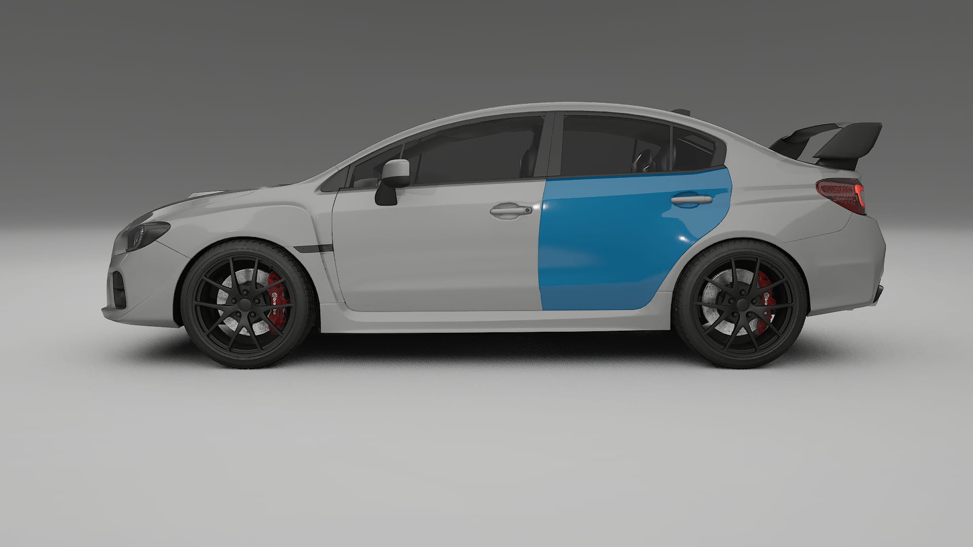 Subaru Impreza WRX Sti VA prefacelift PPF Fólie | CrystalGuard Transparentní TPU PPF Kompletní Pre-cut Kit