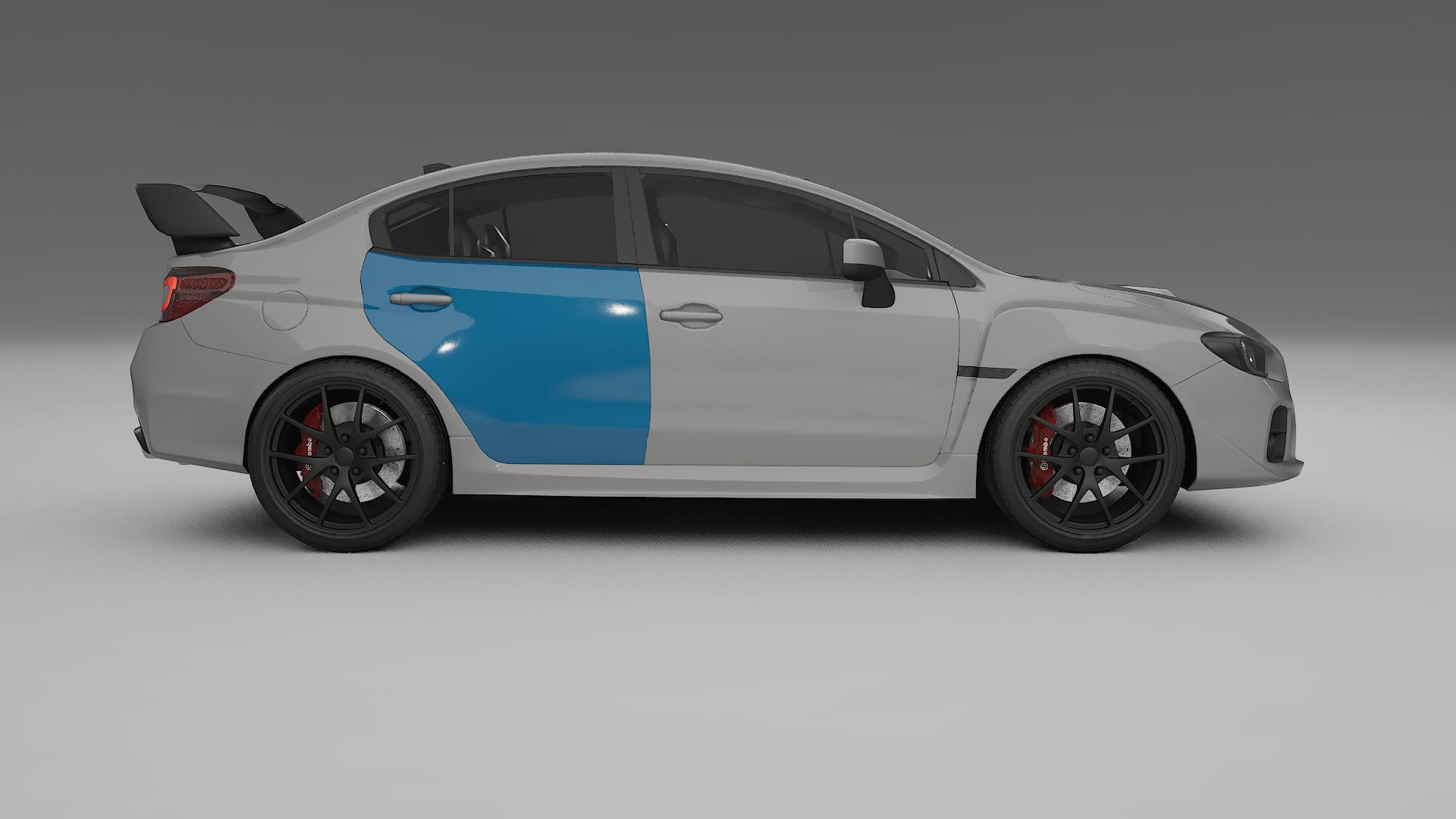 Subaru Impreza WRX Sti VA prefacelift PPF Fólie | CrystalGuard Transparentní TPU PPF Kompletní Pre-cut Kit