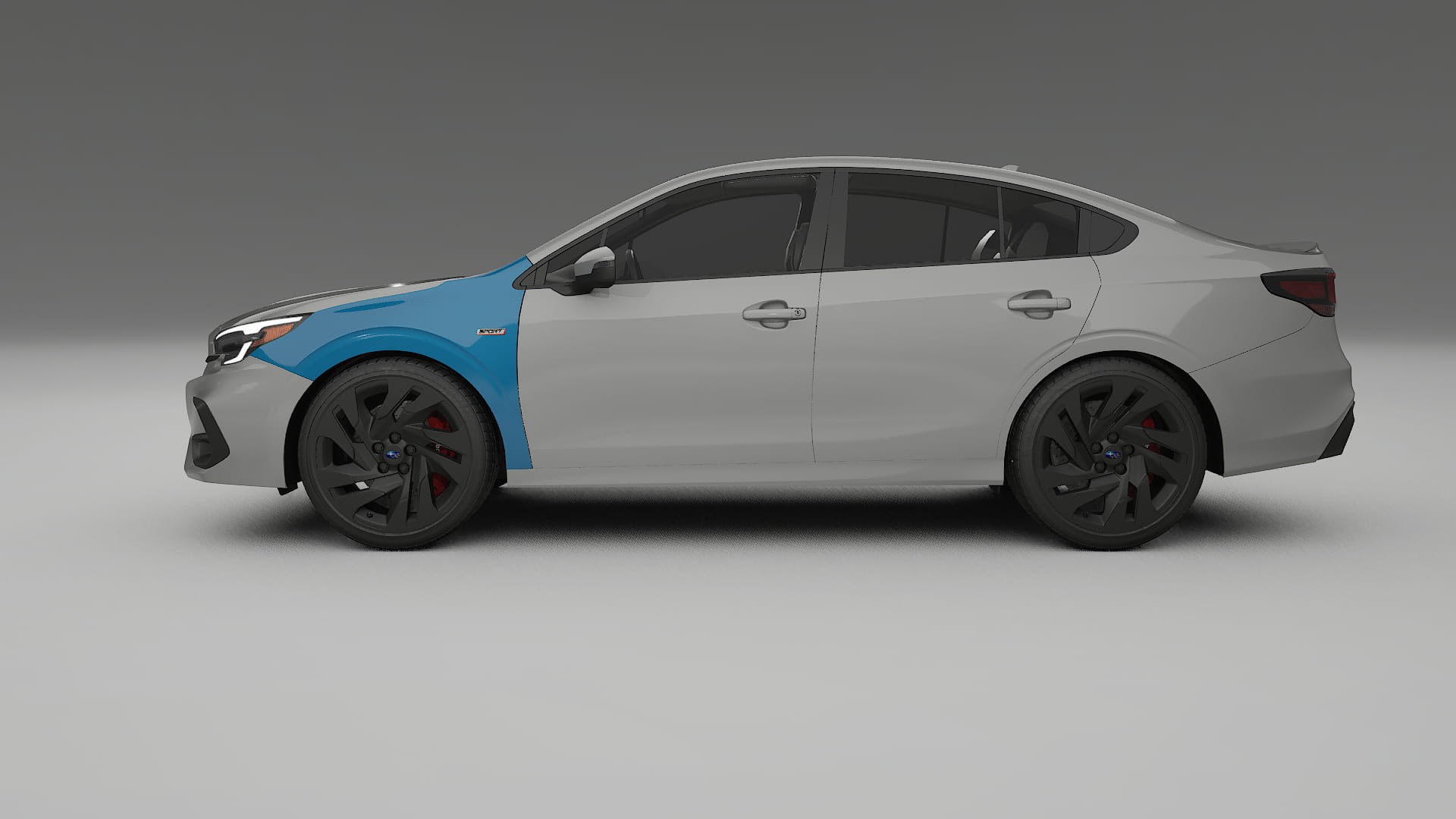 Subaru Legacy BW PPF Fólie | CrystalGuard Transparentní TPU PPF Kompletní Pre-cut Kit