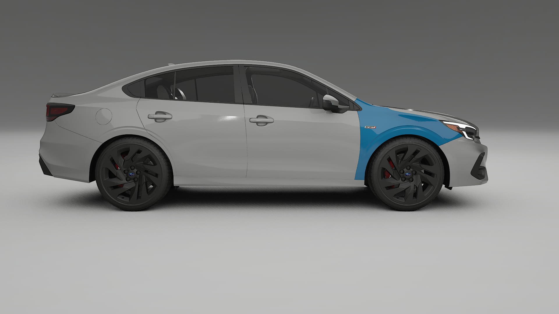 Subaru Legacy BW PPF Fólie | CrystalGuard Transparentní TPU PPF Kompletní Pre-cut Kit
