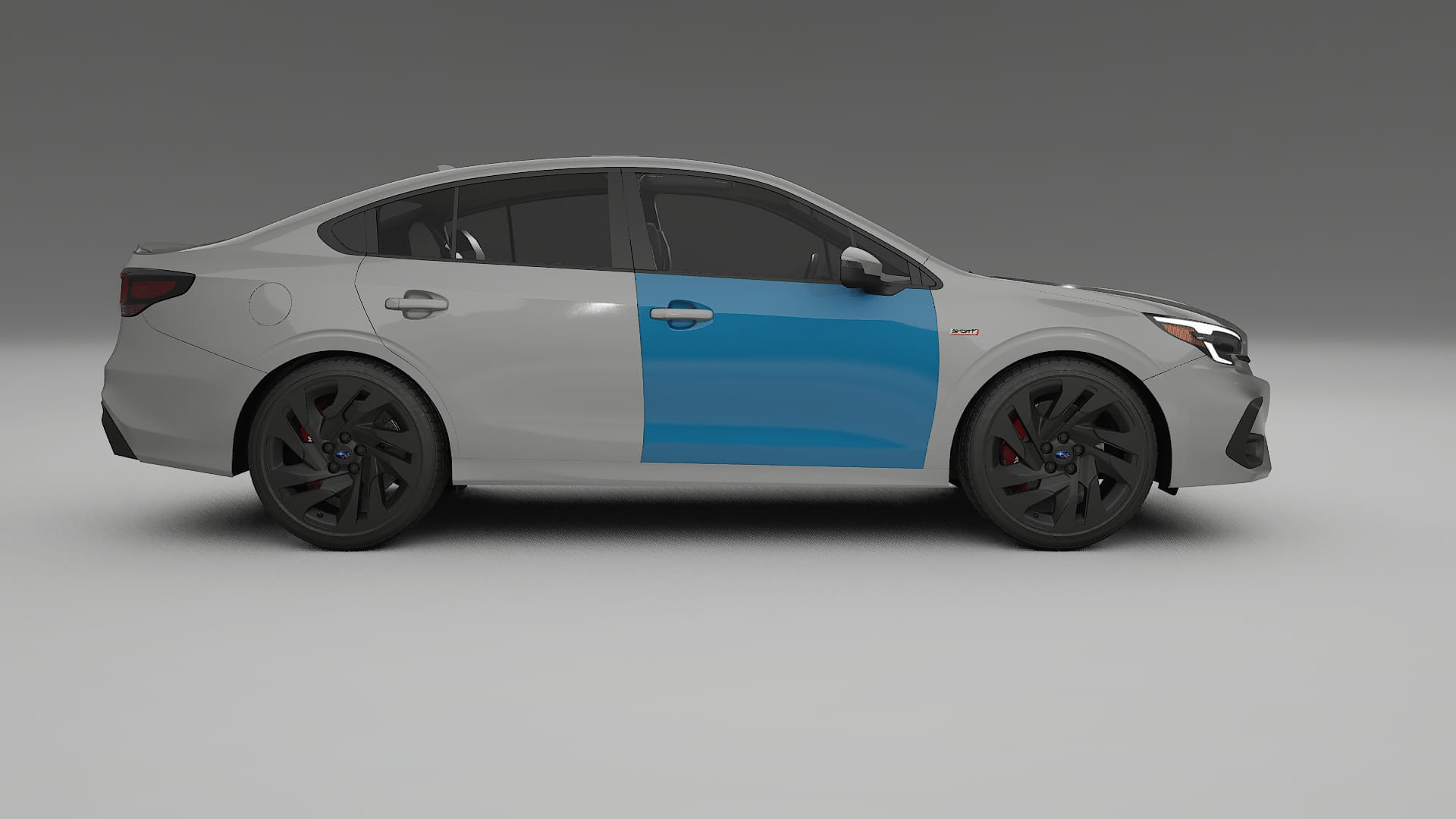 Subaru Legacy BW PPF Fólie | CrystalGuard Transparentní TPU PPF Kompletní Pre-cut Kit