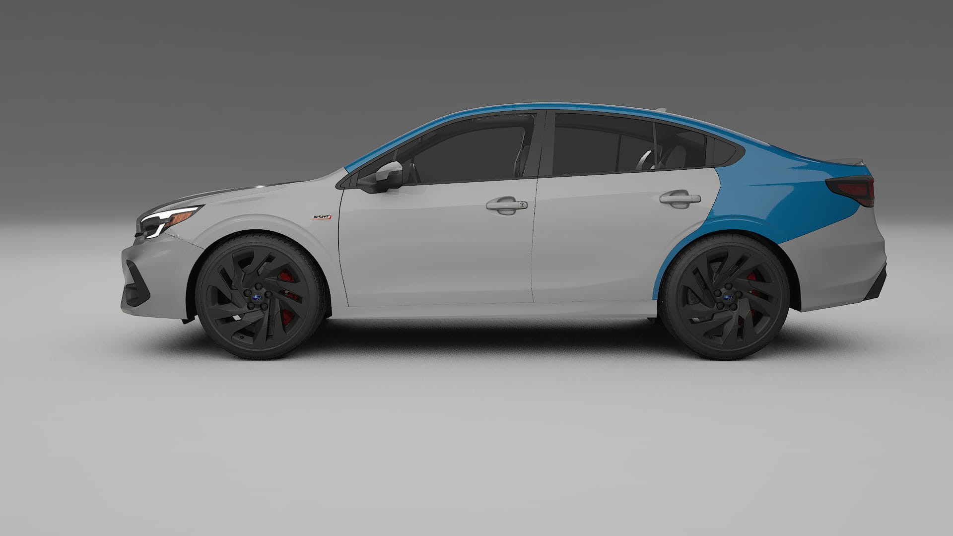 Subaru Legacy BW PPF Fólie | CrystalGuard Transparentní TPU PPF Kompletní Pre-cut Kit