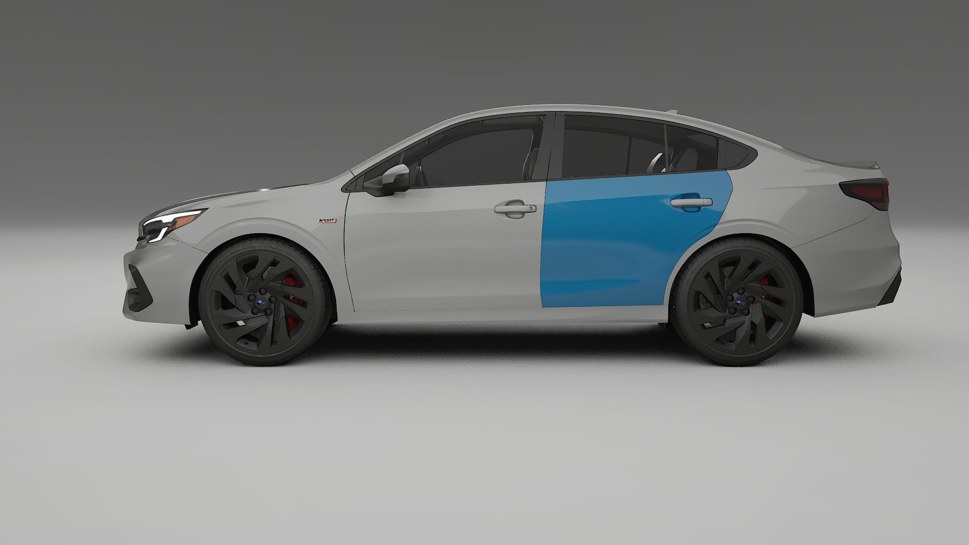 Subaru Legacy BW PPF Fólie | CrystalGuard Transparentní TPU PPF Kompletní Pre-cut Kit