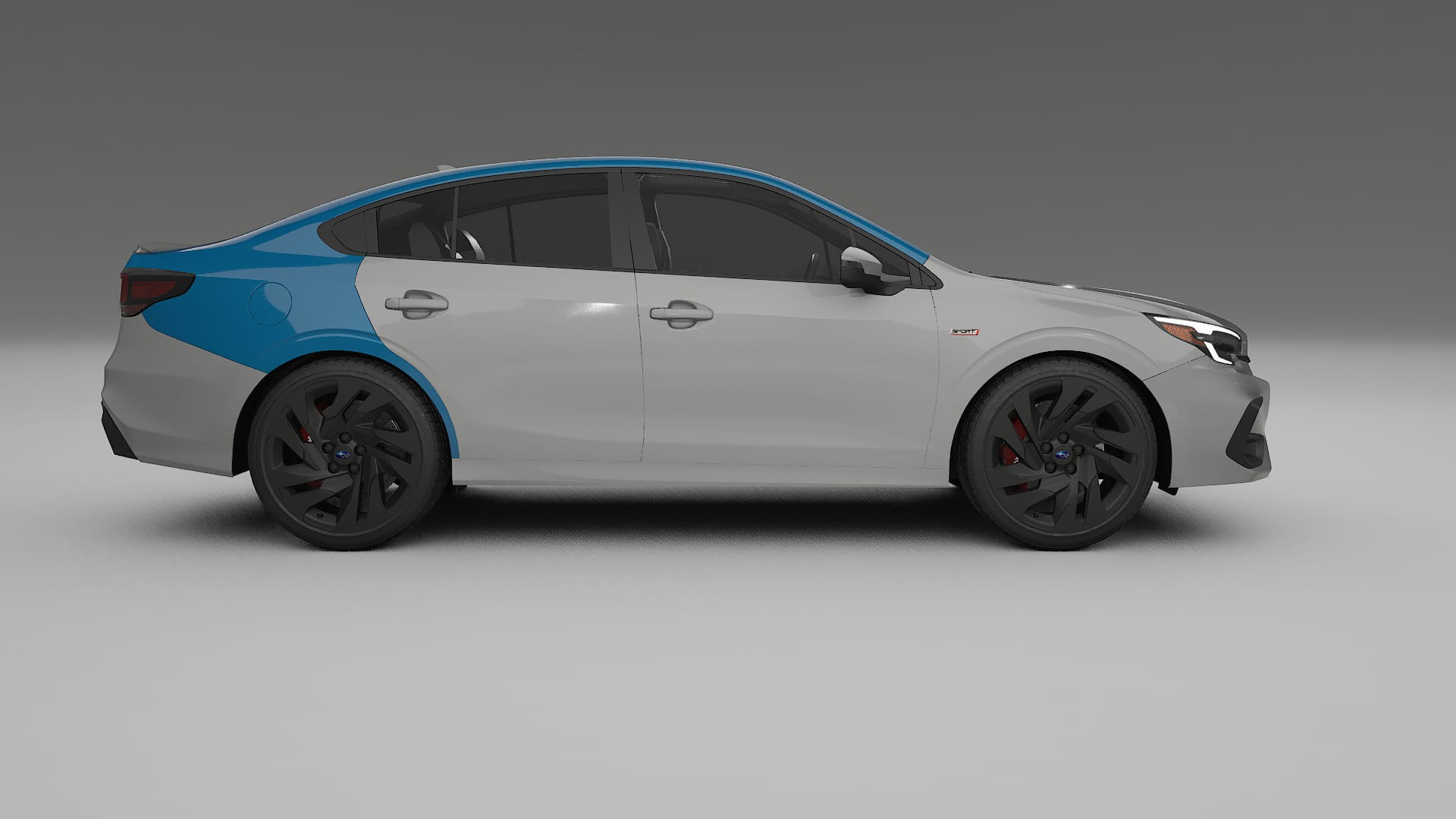 Subaru Legacy BW PPF Fólie | CrystalGuard Transparentní TPU PPF Kompletní Pre-cut Kit