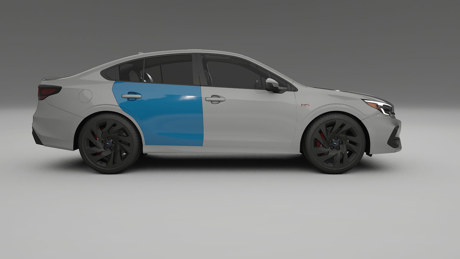 Subaru Legacy BW PPF Fólie | CrystalGuard Transparentní TPU PPF Kompletní Pre-cut Kit