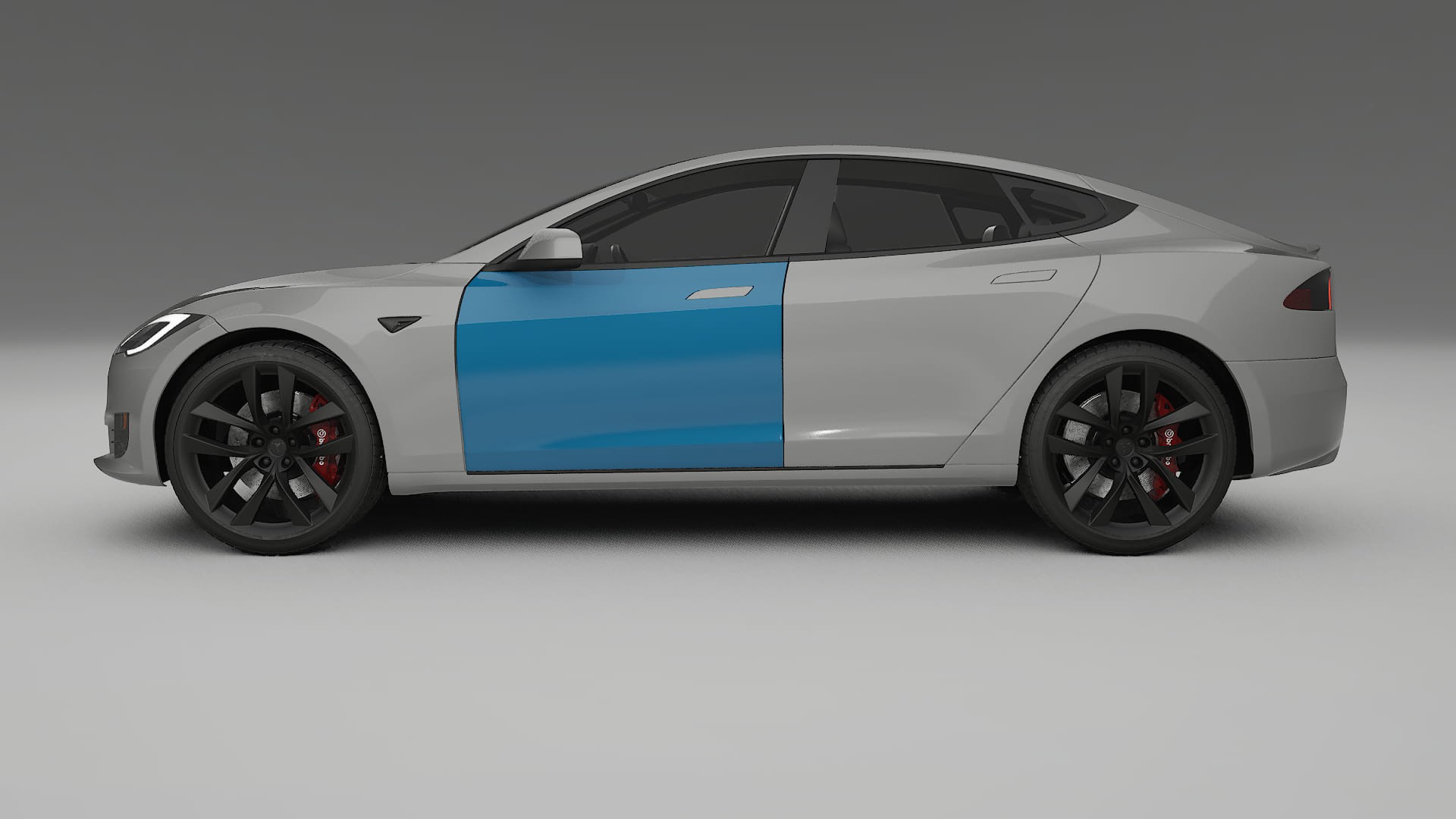Tesla Model-S Refresh PPF Fólie | CrystalGuard Transparentní TPU PPF Kompletní Pre-cut Kit