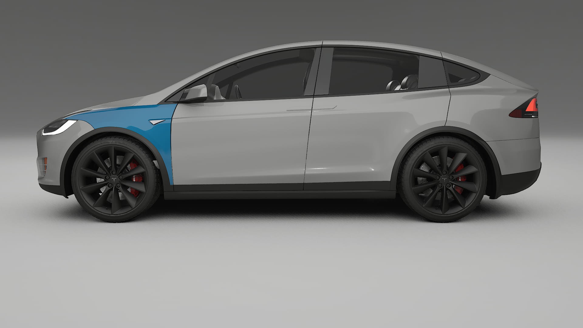 Tesla Model X PPF Fólie | CrystalGuard Transparentní TPU PPF Kompletní Pre-cut Kit