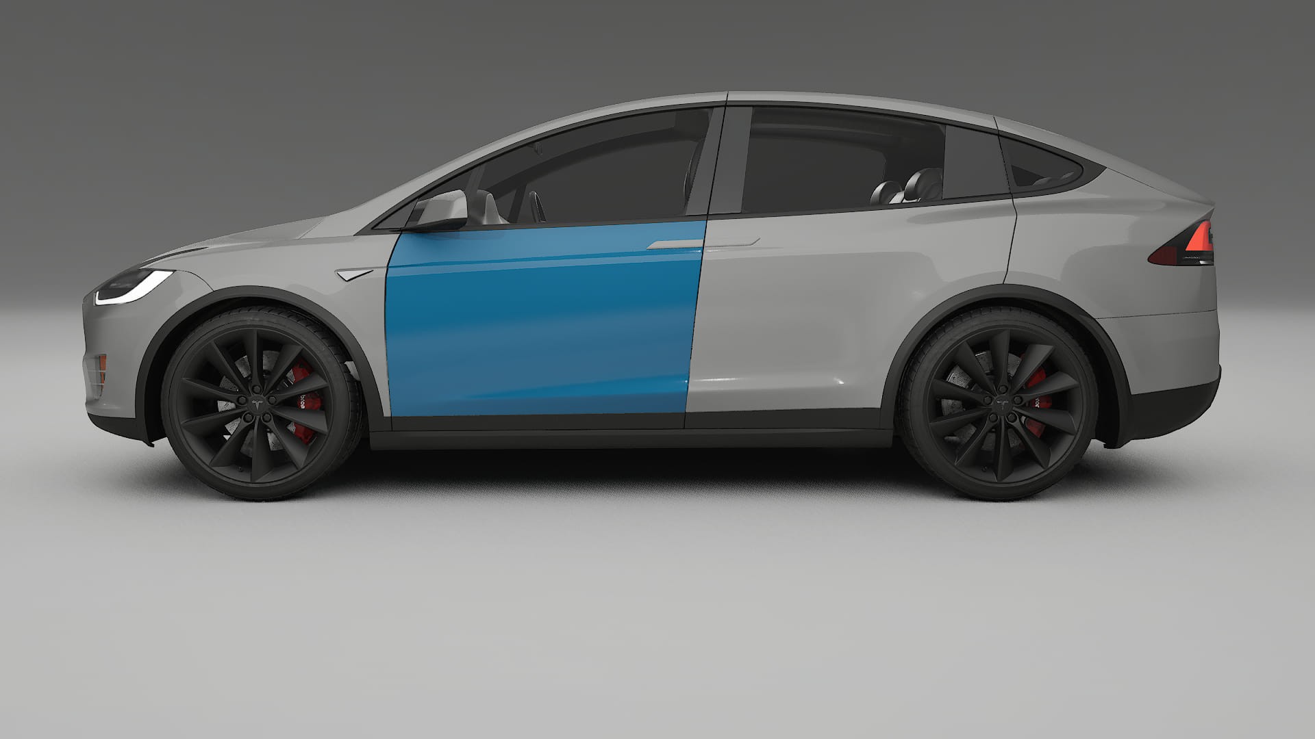 Tesla Model X PPF Fólie | CrystalGuard Transparentní TPU PPF Kompletní Pre-cut Kit