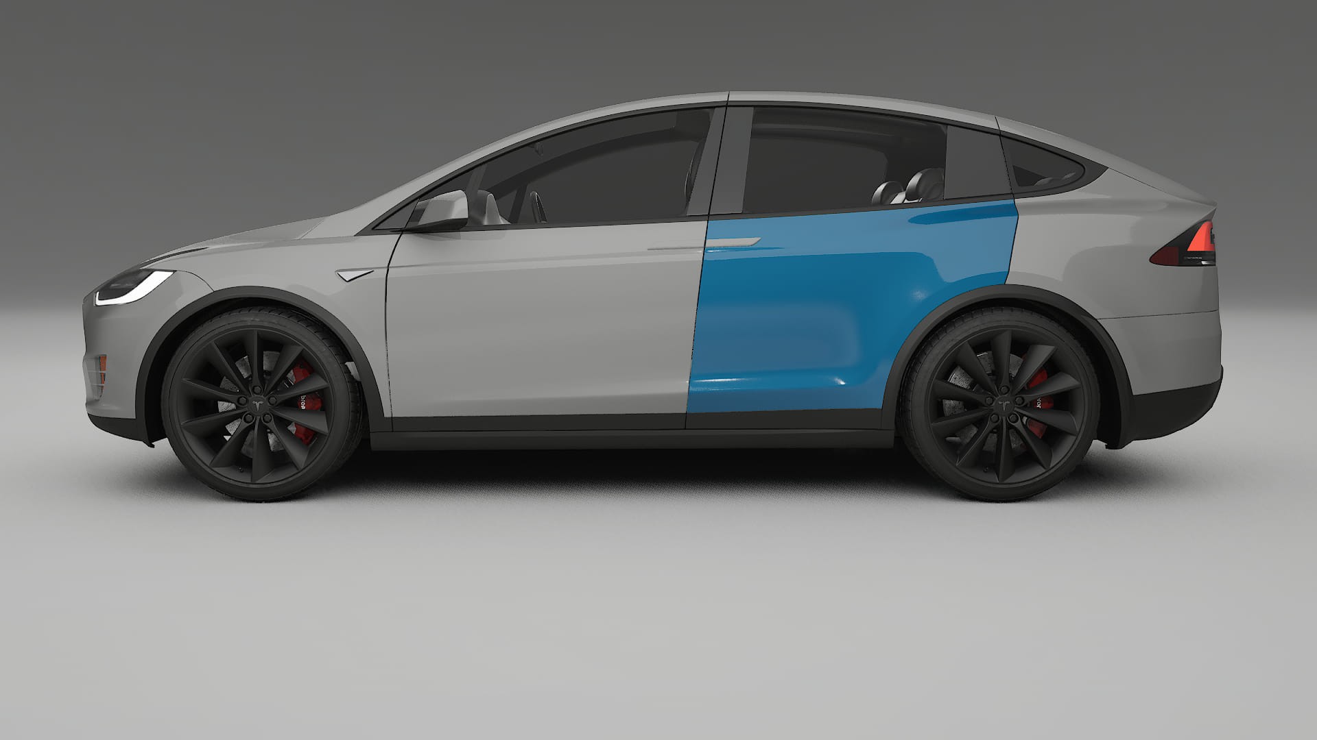 Tesla Model X PPF Fólie | CrystalGuard Transparentní TPU PPF Kompletní Pre-cut Kit