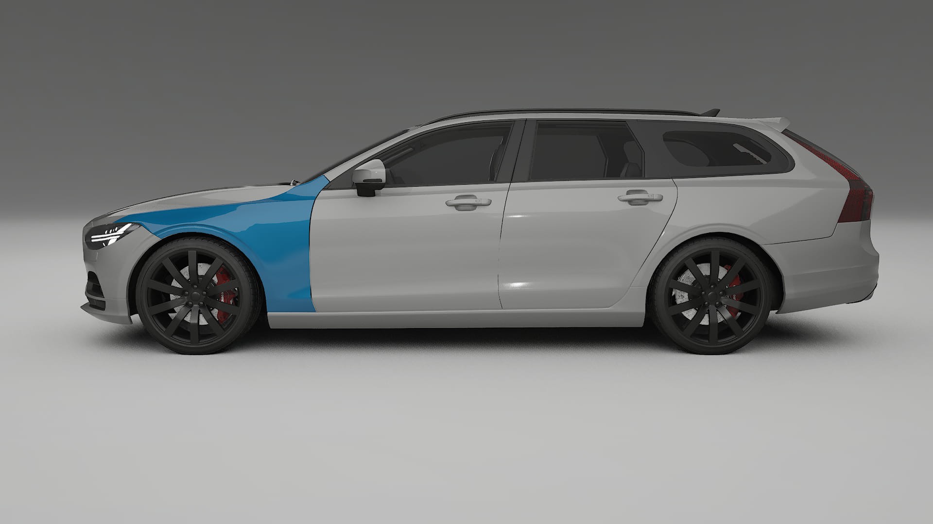 Volvo V90 P5 PPF Fólie | CrystalGuard Transparentní TPU PPF Kompletní Pre-cut Kit