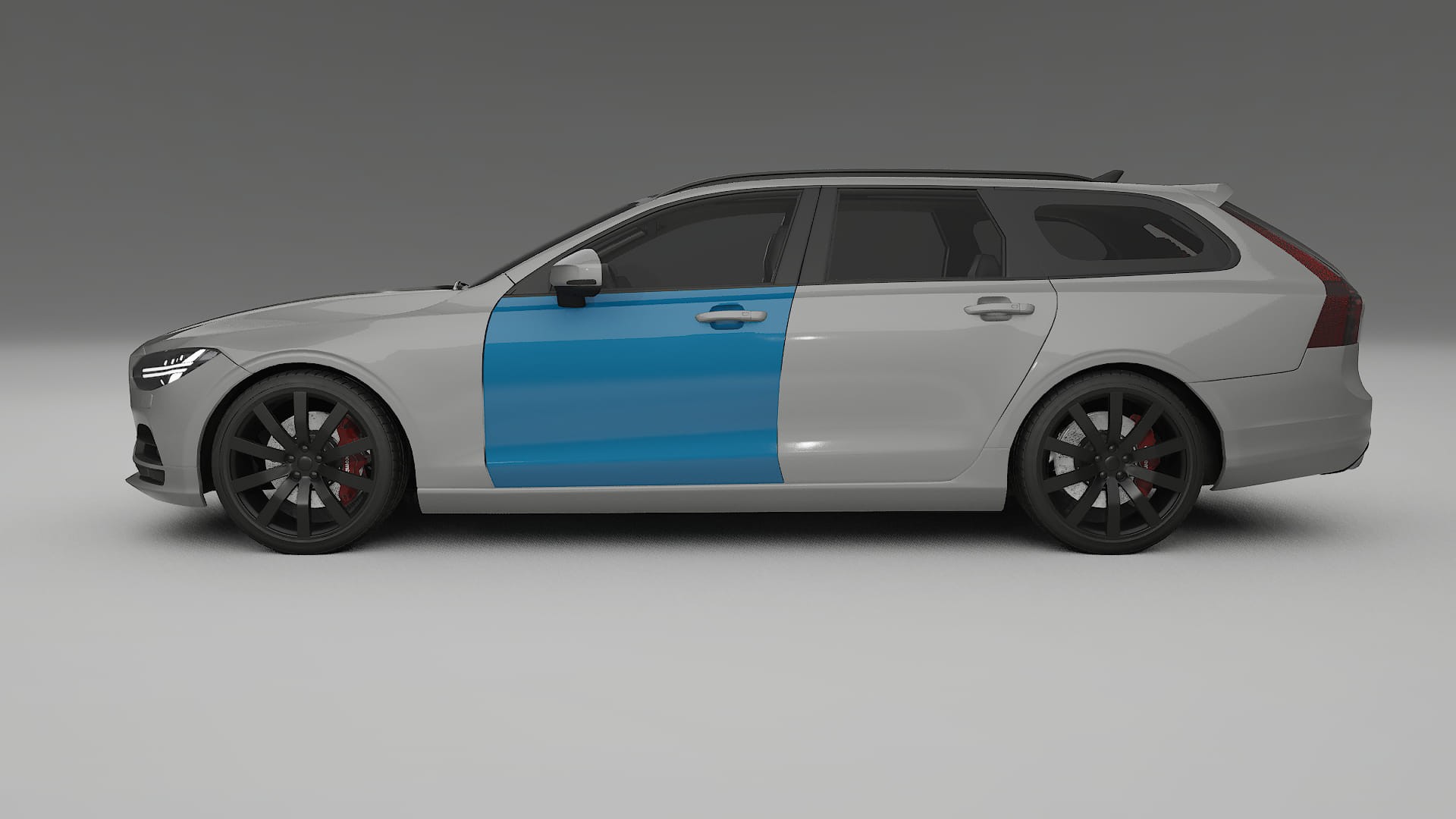 Volvo V90 P5 PPF Fólie | CrystalGuard Transparentní TPU PPF Kompletní Pre-cut Kit