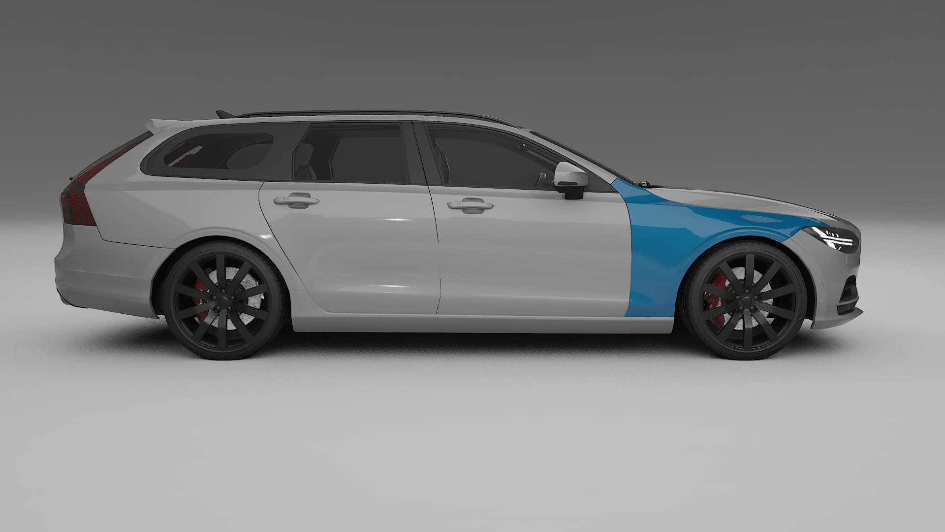 Volvo V90 P5 PPF Fólie | CrystalGuard Transparentní TPU PPF Kompletní Pre-cut Kit