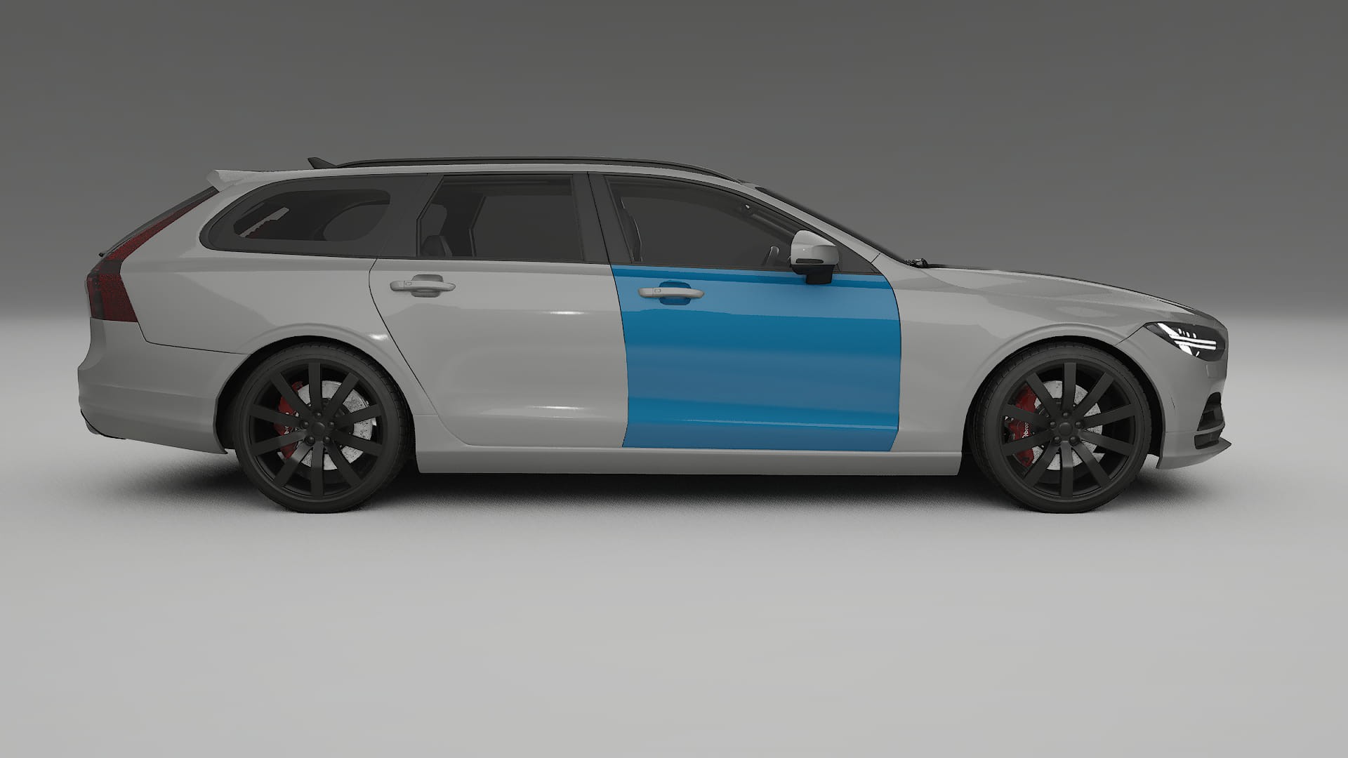 Volvo V90 P5 PPF Fólie | CrystalGuard Transparentní TPU PPF Kompletní Pre-cut Kit