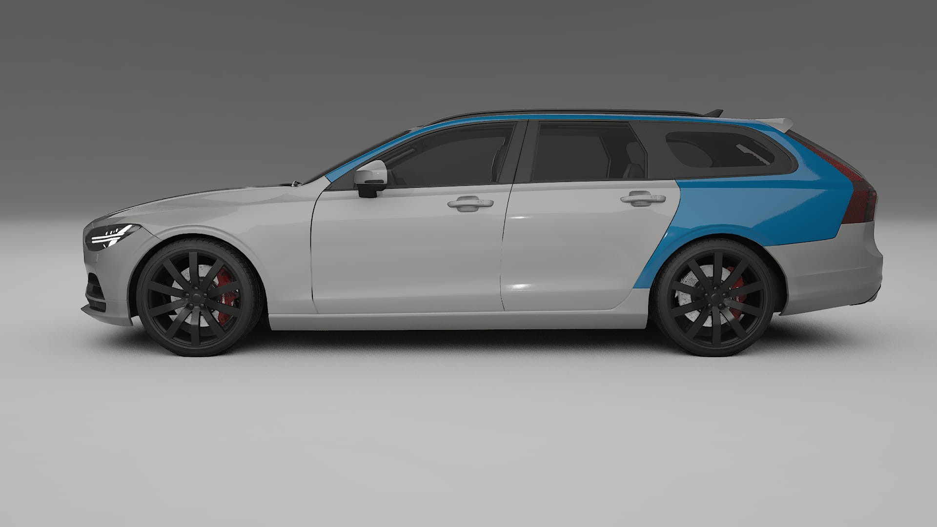 Volvo V90 P5 PPF Fólie | CrystalGuard Transparentní TPU PPF Kompletní Pre-cut Kit