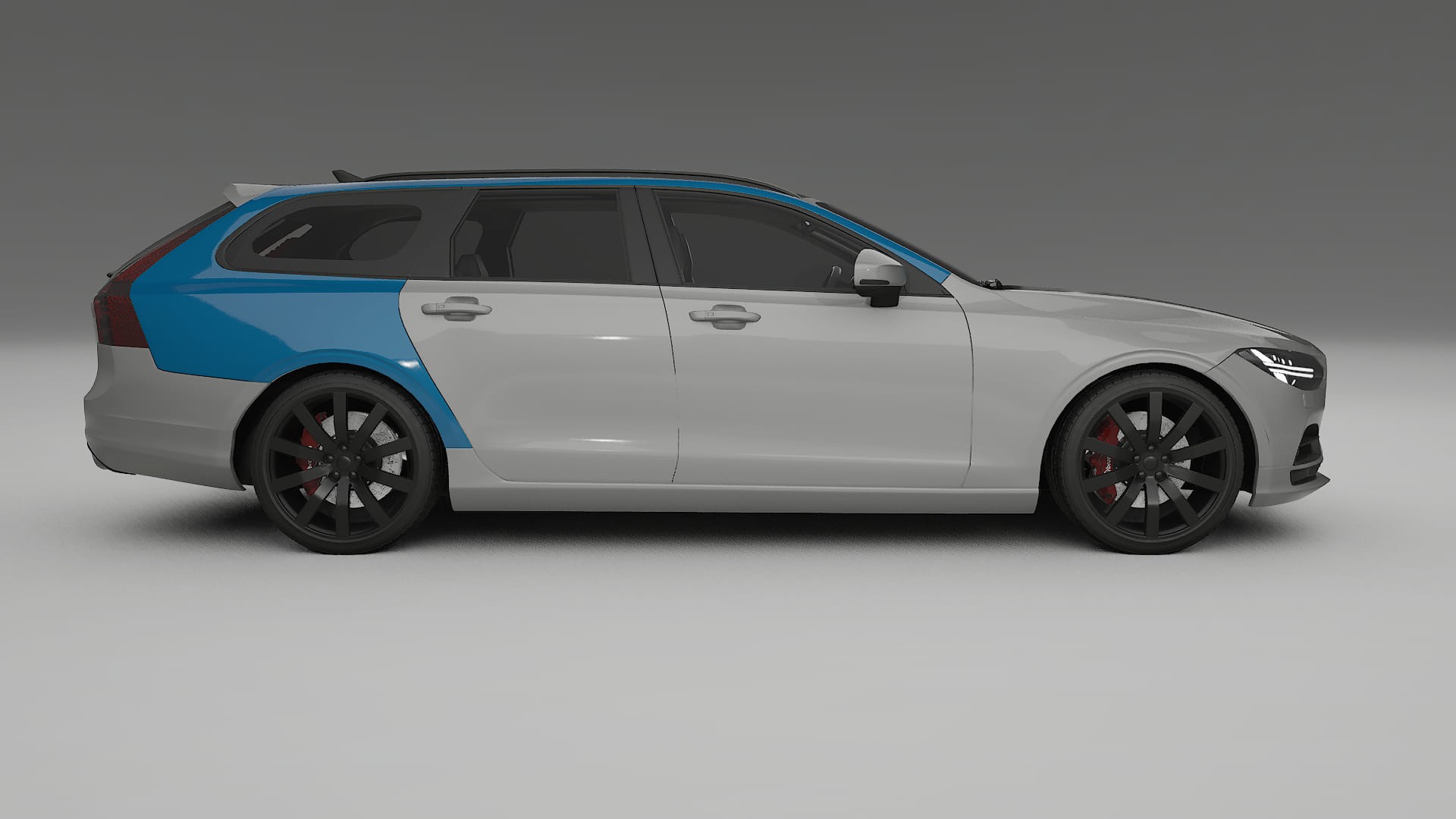Volvo V90 P5 PPF Fólie | CrystalGuard Transparentní TPU PPF Kompletní Pre-cut Kit