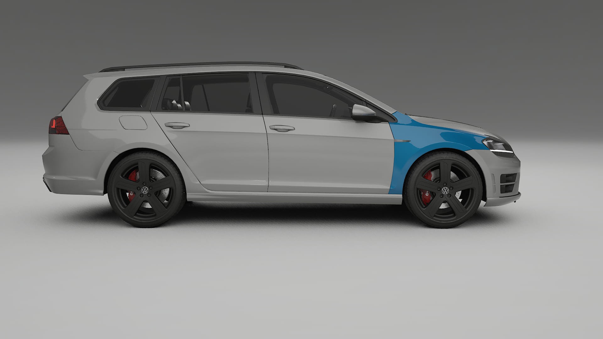 VW Golf Variant Mk7 PPF Fólie | CrystalGuard Transparentní TPU PPF Kompletní Pre-cut Kit