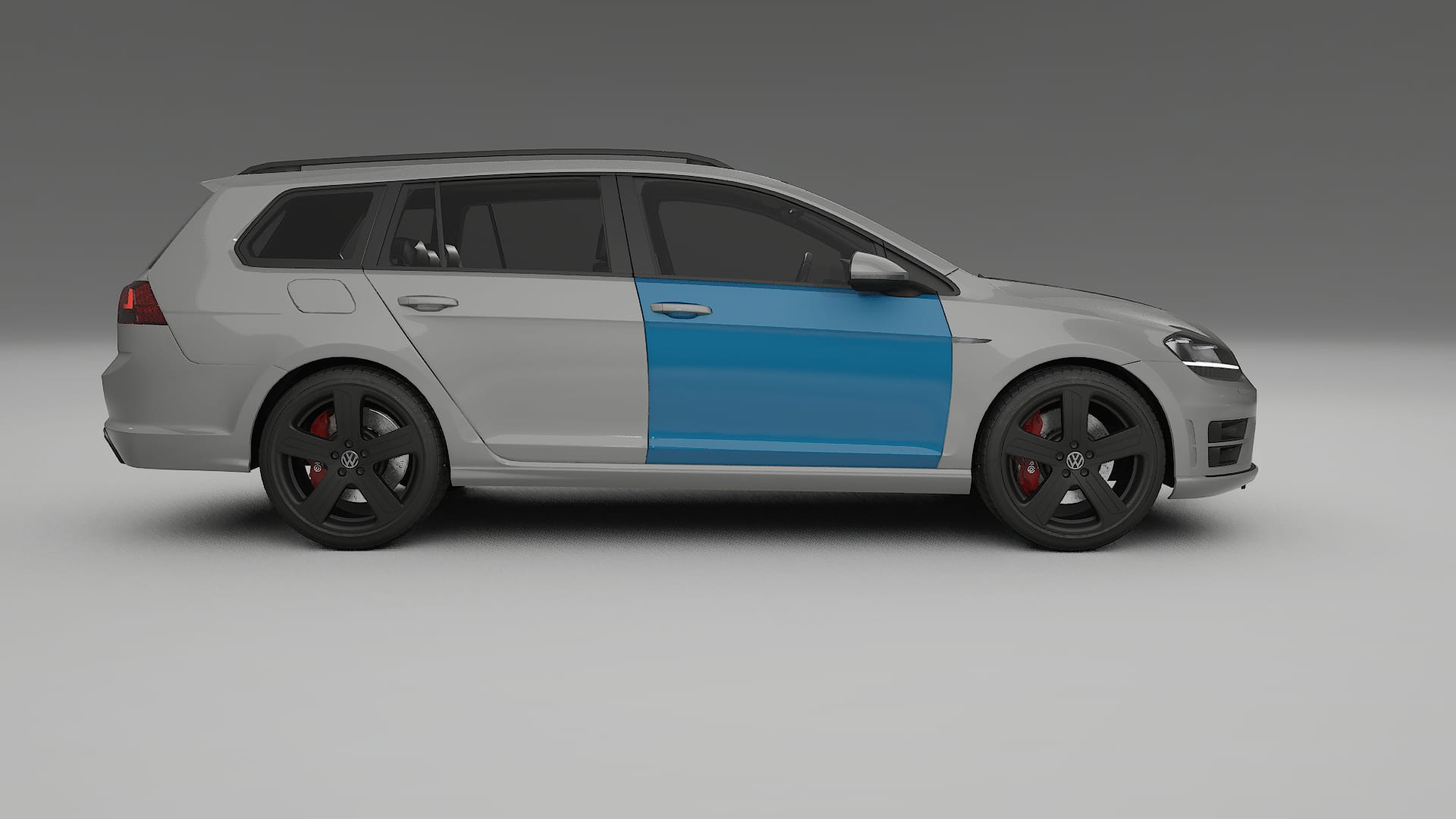 VW Golf Variant Mk7 PPF Fólie | CrystalGuard Transparentní TPU PPF Kompletní Pre-cut Kit