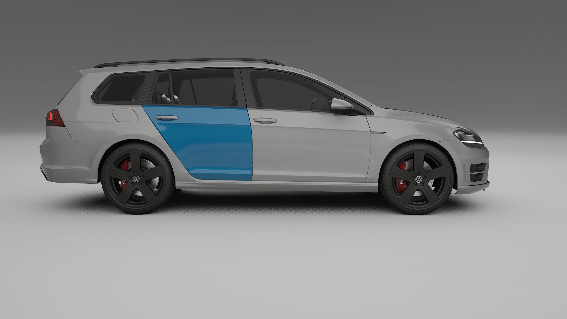 VW Golf Variant Mk7 PPF Fólie | CrystalGuard Transparentní TPU PPF Kompletní Pre-cut Kit