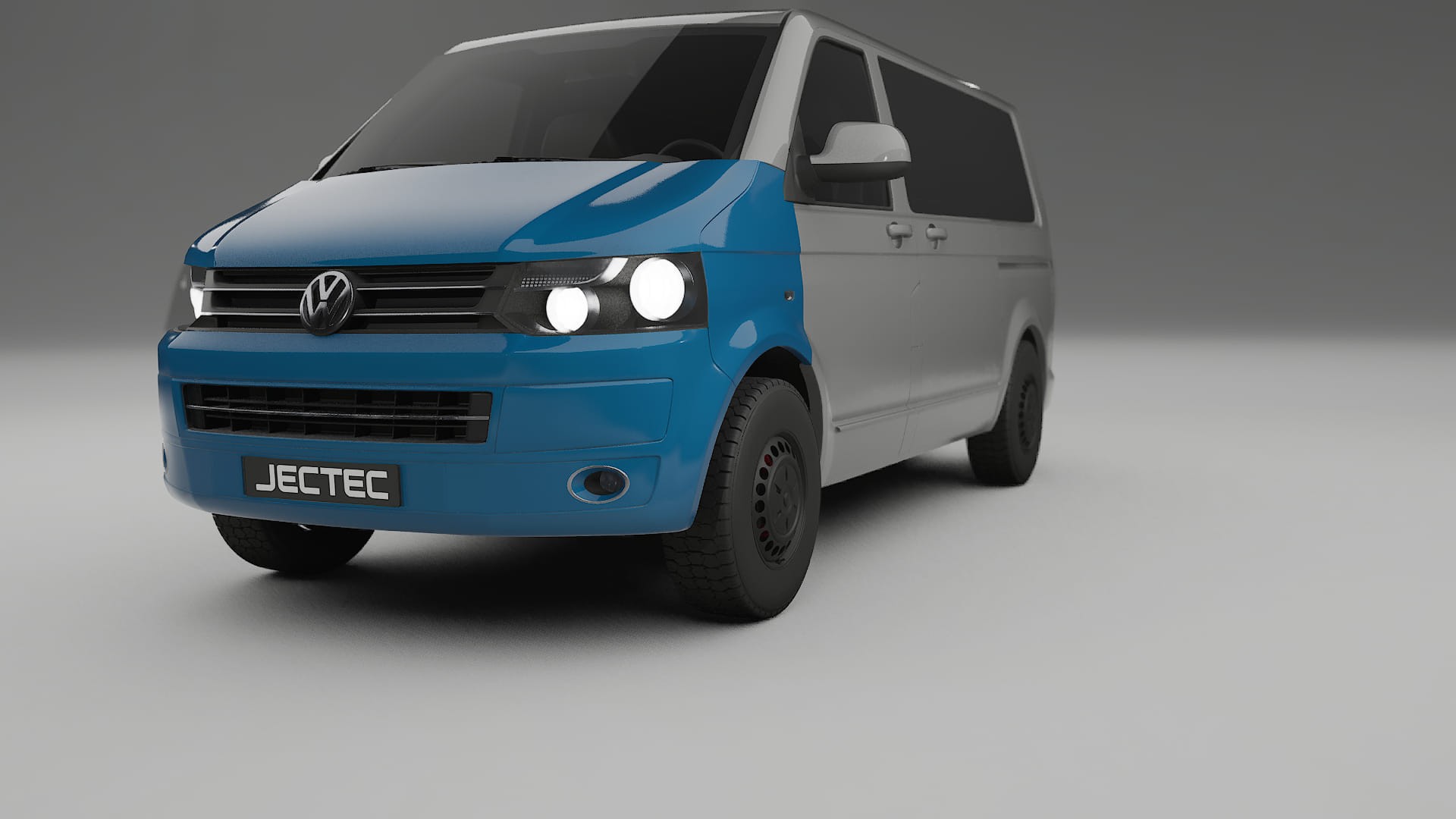 VW Transporter T5 Caravelle PPF Fólie | CrystalGuard Transparentní TPU PPF Kompletní Pre-cut Kit
