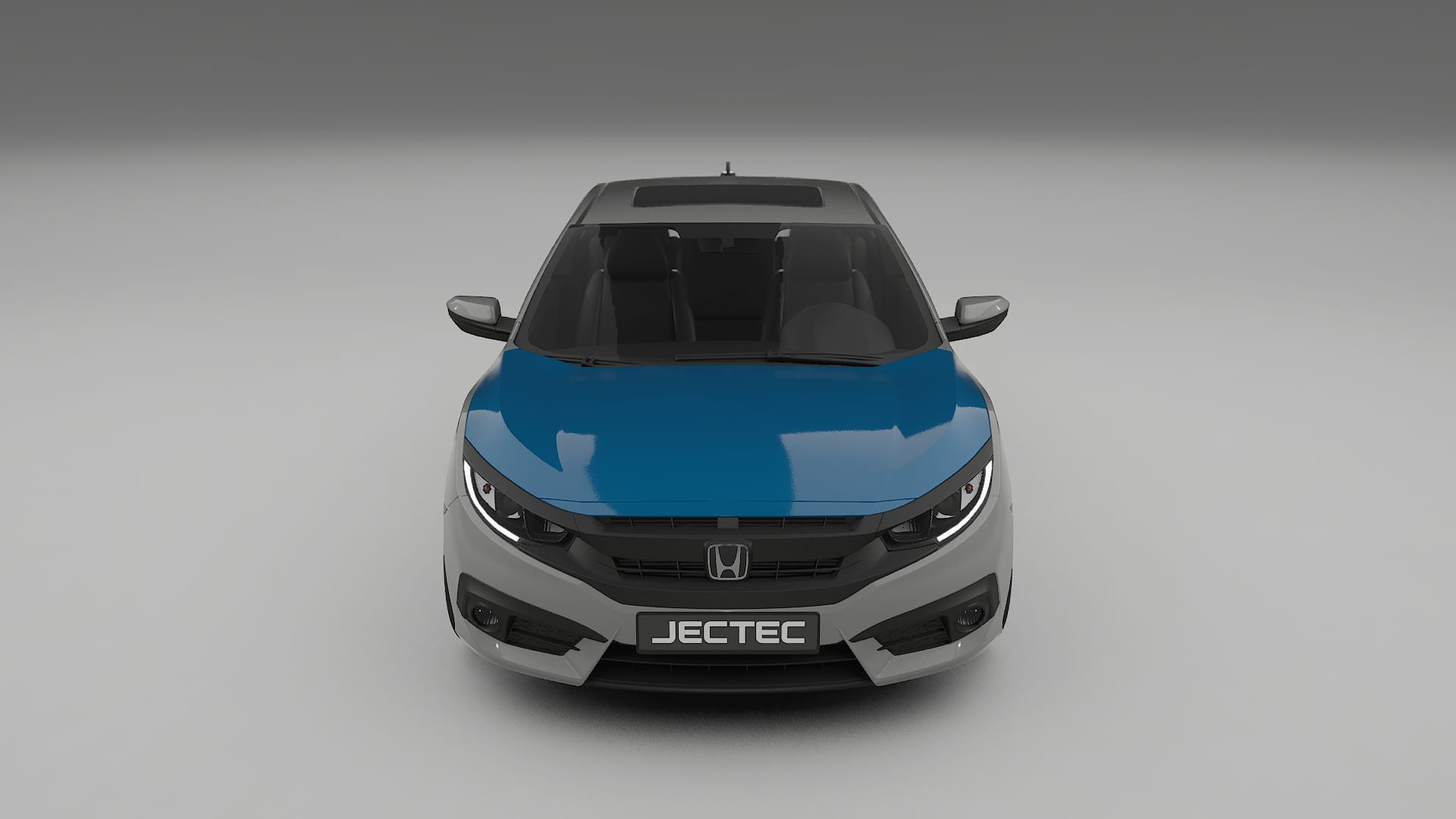 Honda Civic coupe prefacelift PPF Fólie | CrystalGuard Transparentní TPU PPF Kompletní Pre-cut Kit