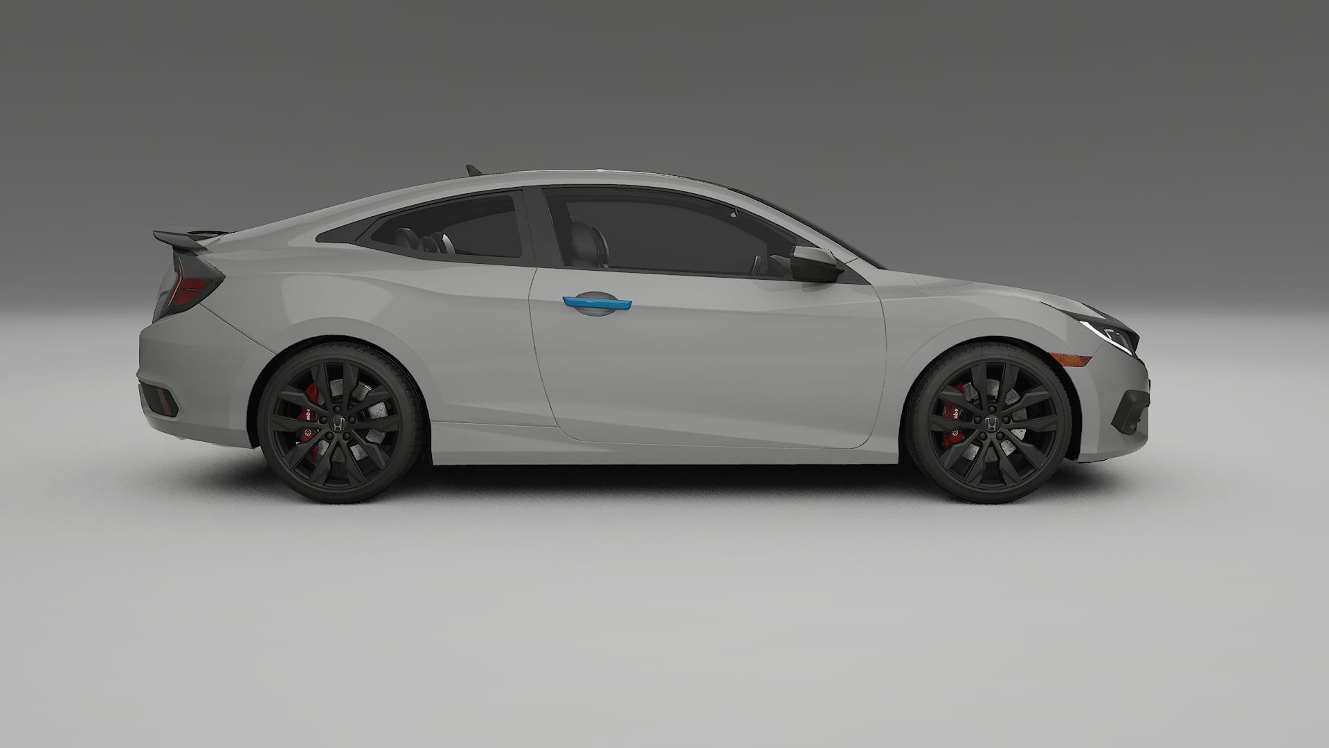 Honda Civic coupe prefacelift PPF Fólie | CrystalGuard Transparentní TPU PPF Kompletní Pre-cut Kit