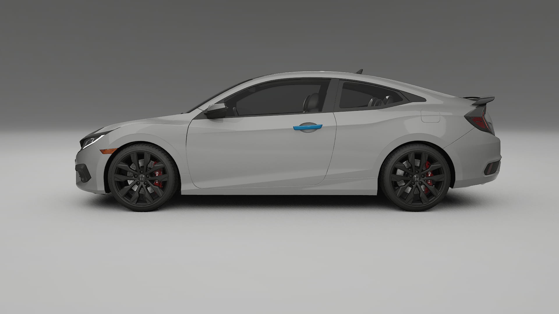 Honda Civic coupe prefacelift PPF Fólie | CrystalGuard Transparentní TPU PPF Kompletní Pre-cut Kit
