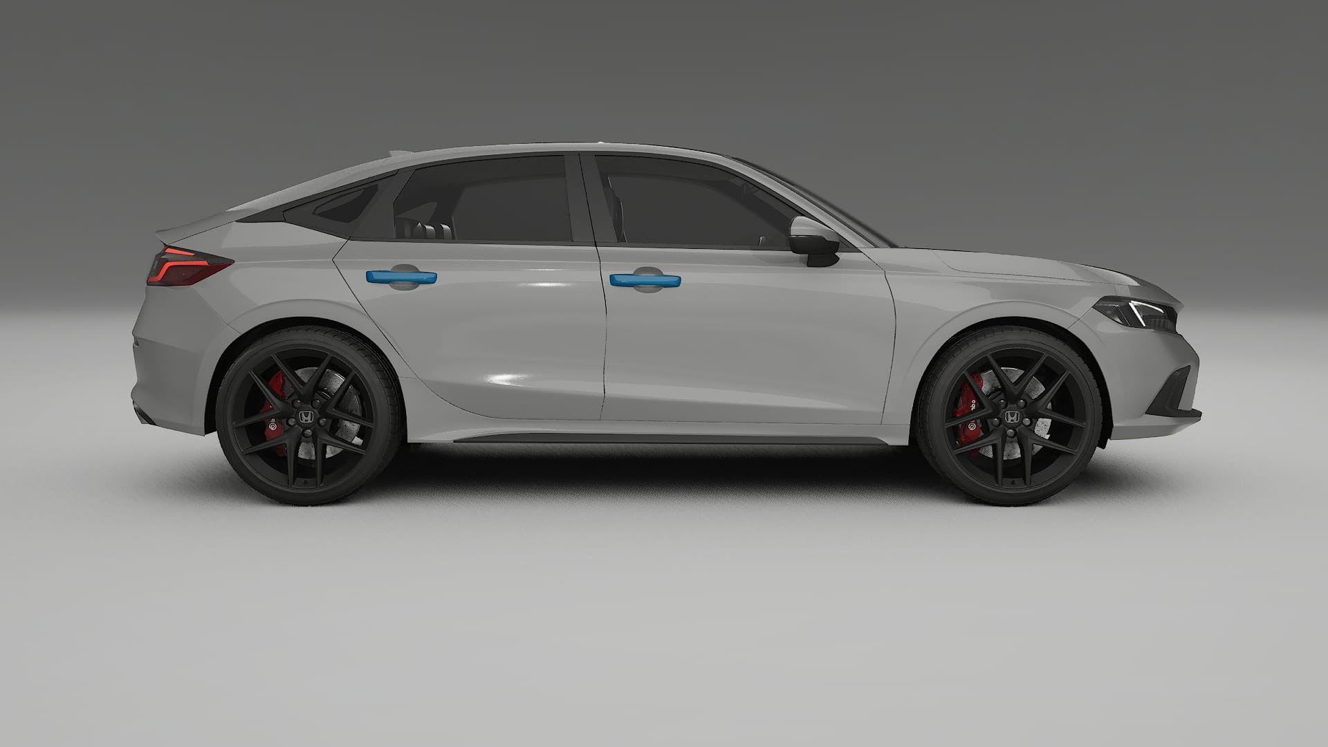 Honda Civic hatchback PPF Fólie | CrystalGuard Transparentní TPU PPF Kompletní Pre-cut Kit