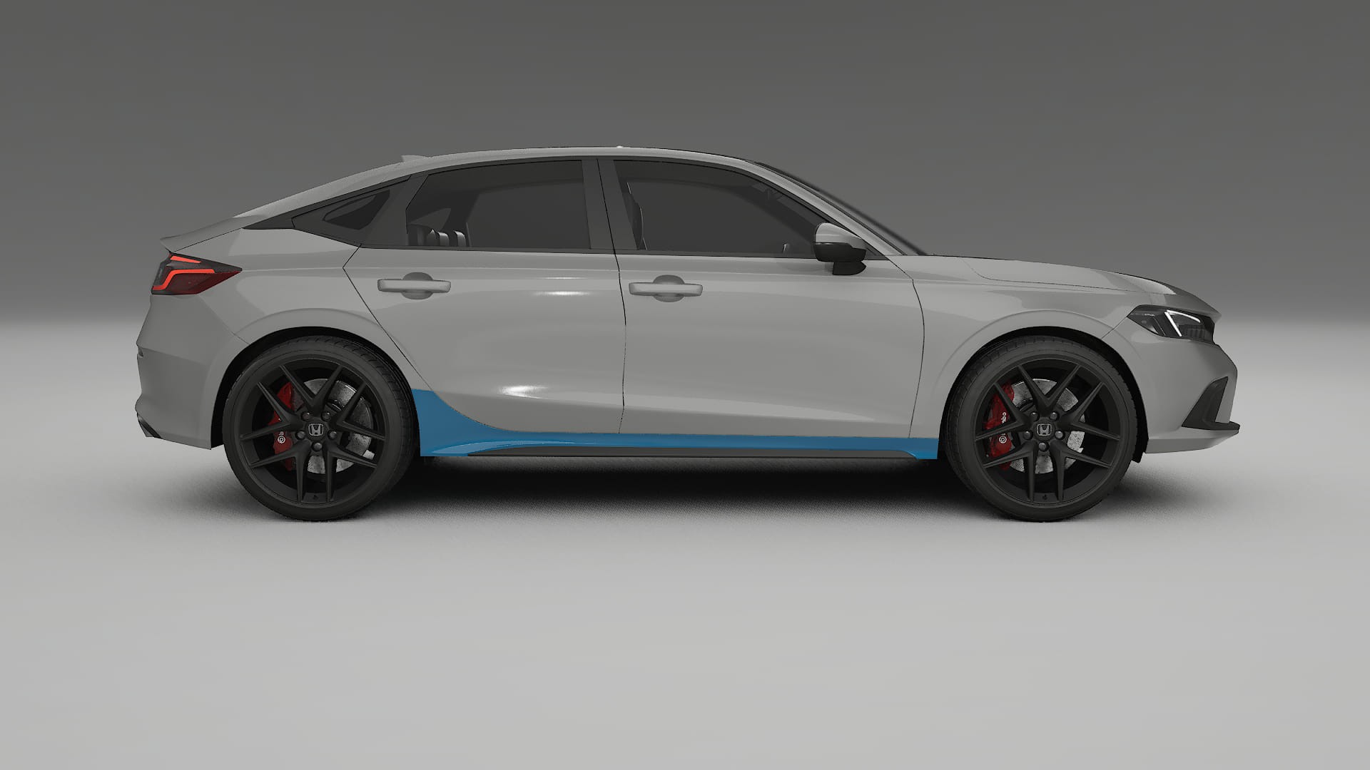 Honda Civic hatchback PPF Fólie | CrystalGuard Transparentní TPU PPF Kompletní Pre-cut Kit