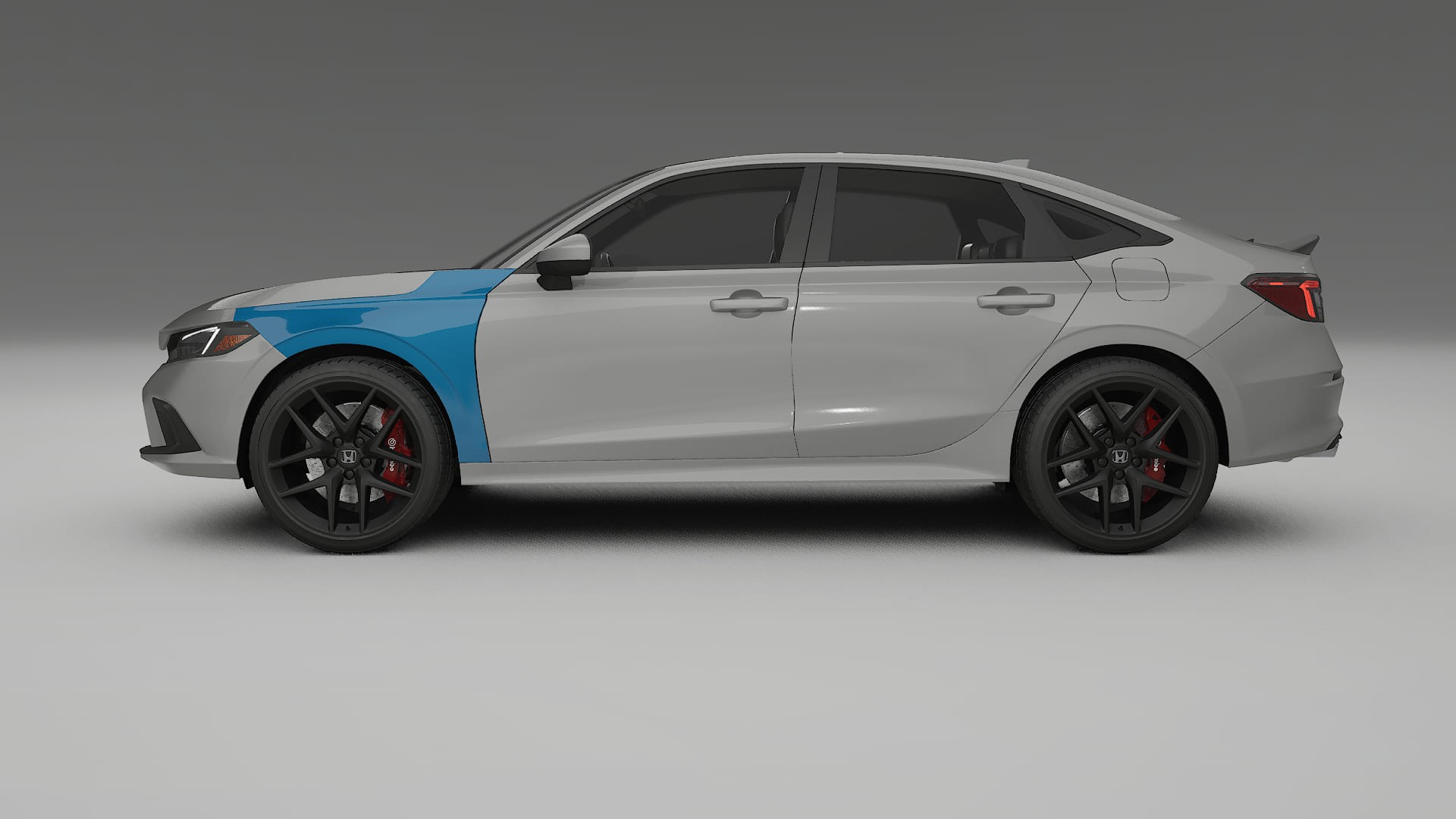 Honda Civic Si PPF Fólie | CrystalGuard Transparentní TPU PPF Kompletní Pre-cut Kit