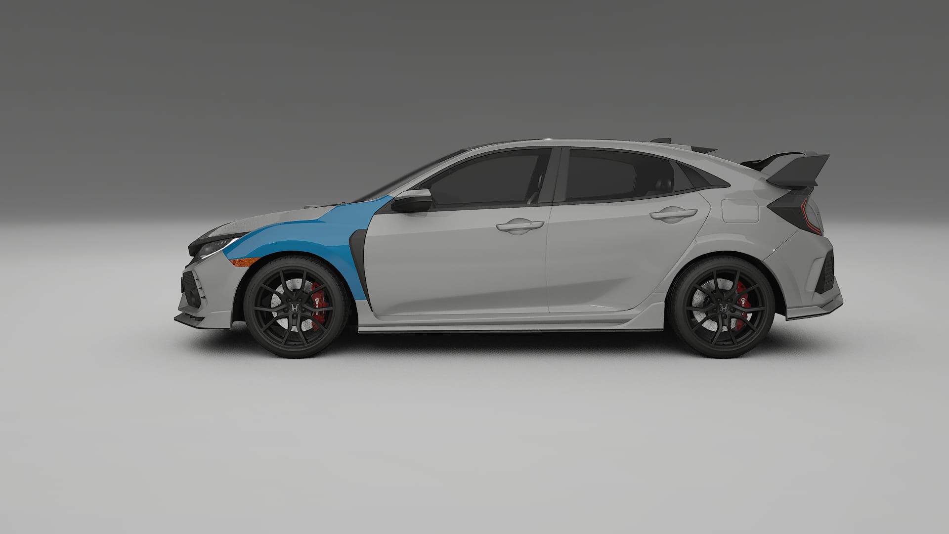 Honda Civic Type-R PPF Fólie | CrystalGuard Transparentní TPU PPF Kompletní Pre-cut Kit