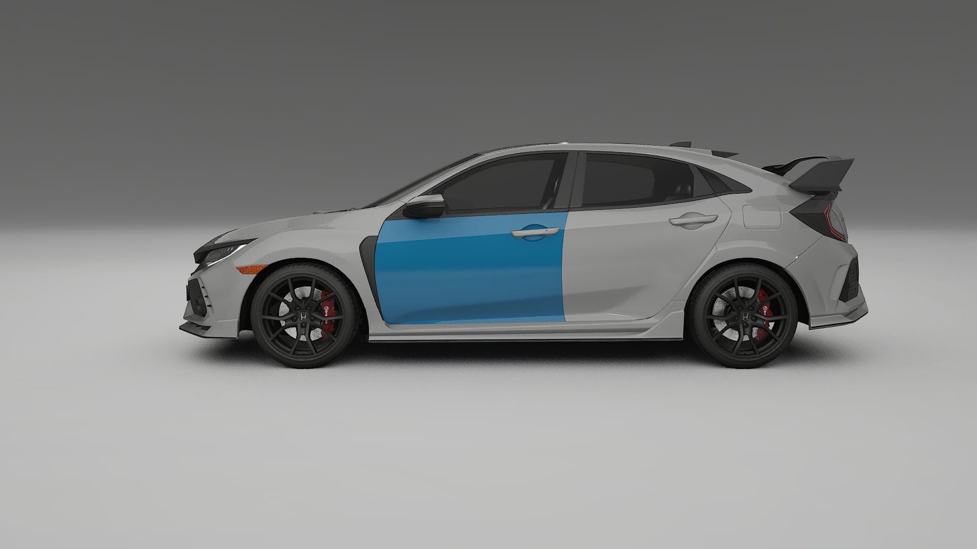 Honda Civic Type-R PPF Fólie | CrystalGuard Transparentní TPU PPF Kompletní Pre-cut Kit