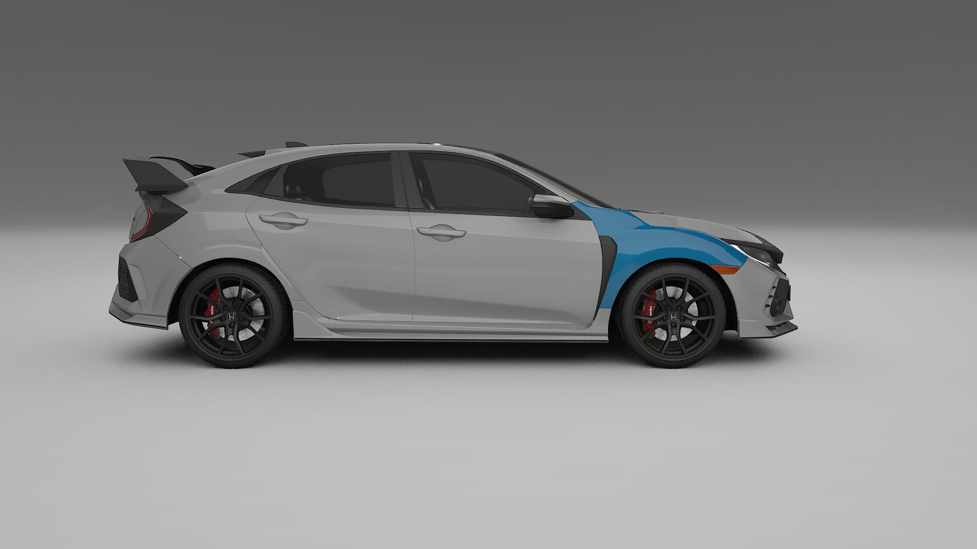 Honda Civic Type-R PPF Fólie | CrystalGuard Transparentní TPU PPF Kompletní Pre-cut Kit