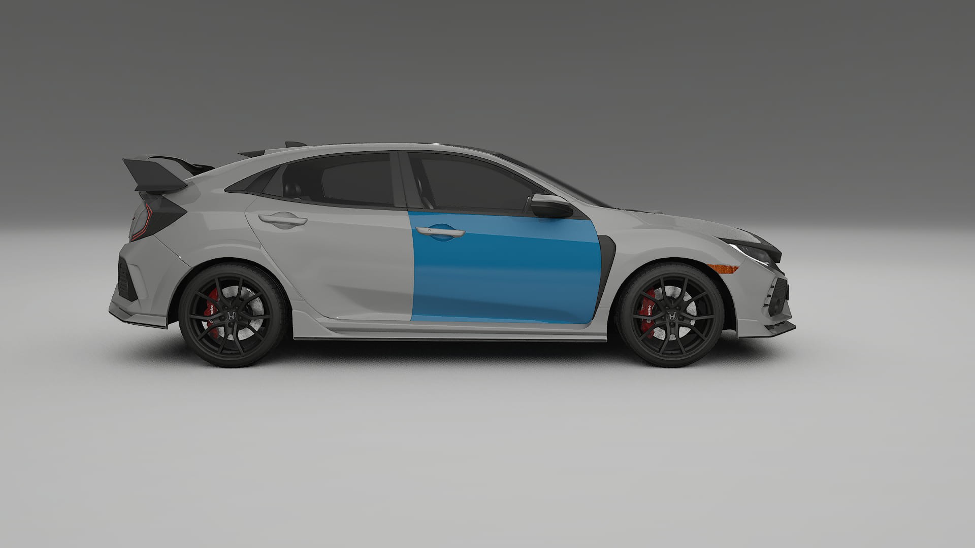 Honda Civic Type-R PPF Fólie | CrystalGuard Transparentní TPU PPF Kompletní Pre-cut Kit